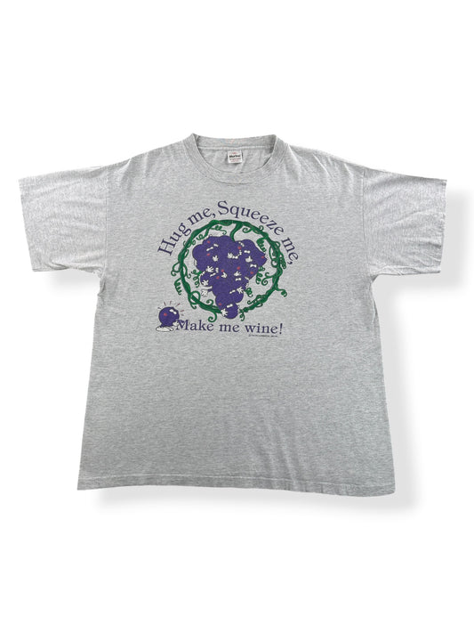 Front of Vintage Make Me Wine Port Townsend Tee SZ XXL