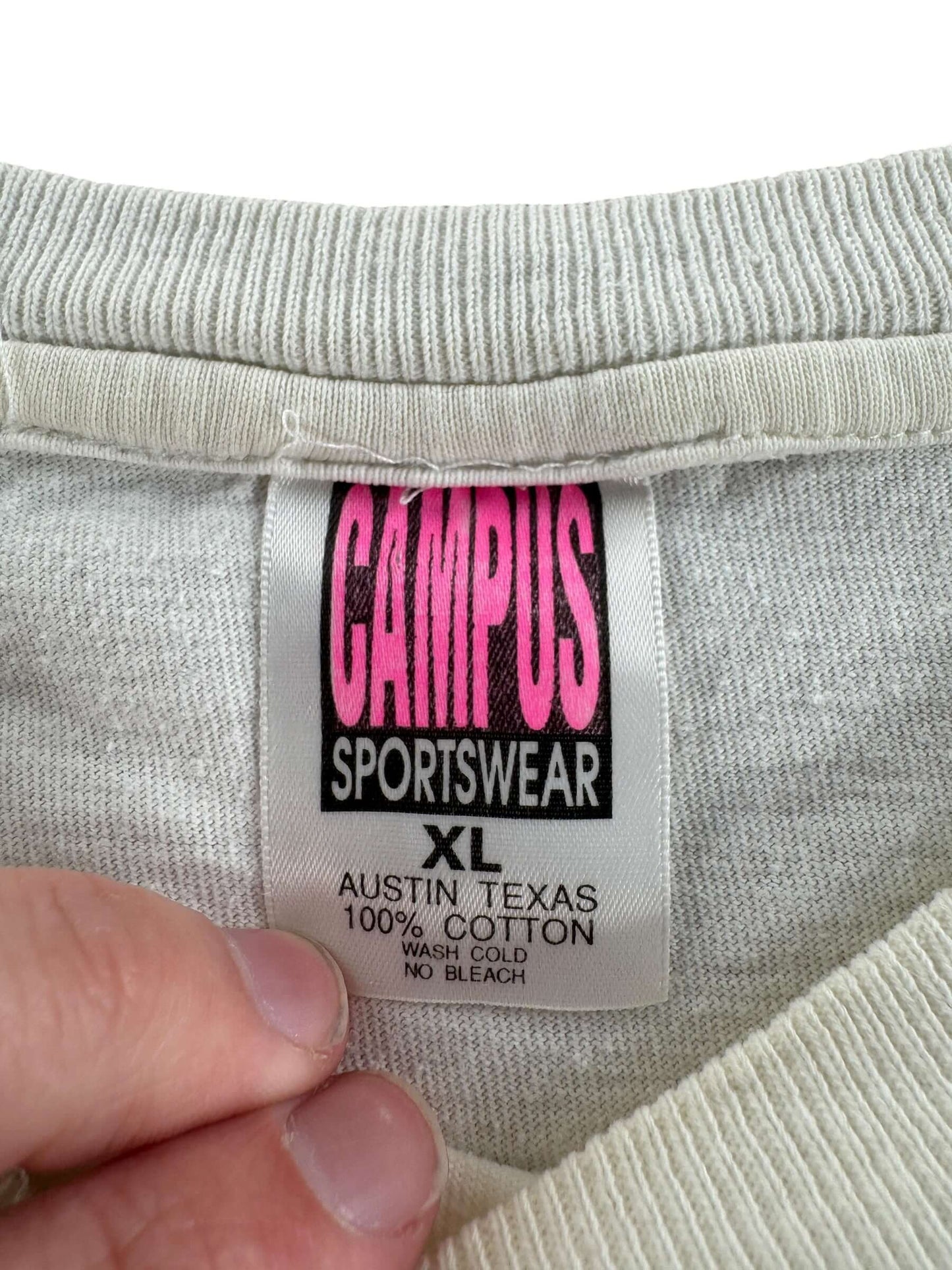 Tag on Vintage Texas Longhorns Tee SZ XL