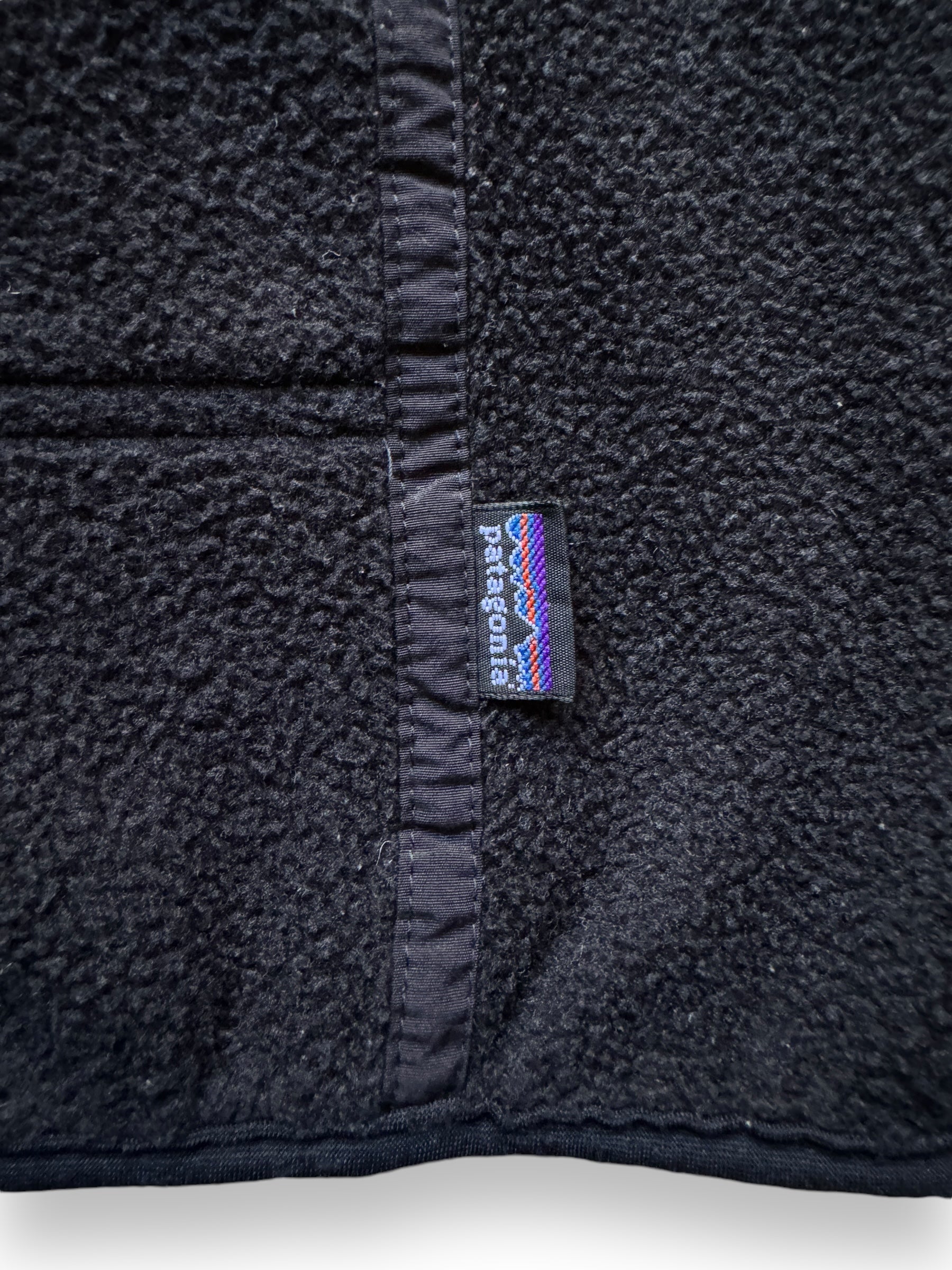 small tag on Vintage Made in USA Patagonia Fleece SZ M