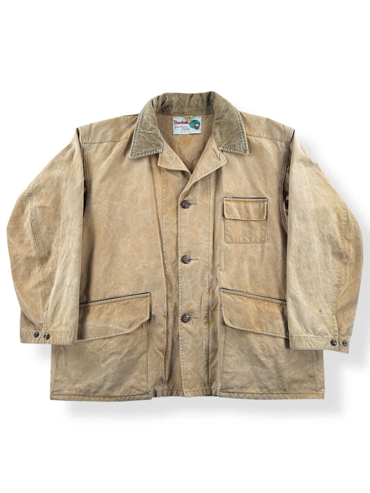 Front of Vintage 40s Era Duxbak Hunting Jacket SZ XL