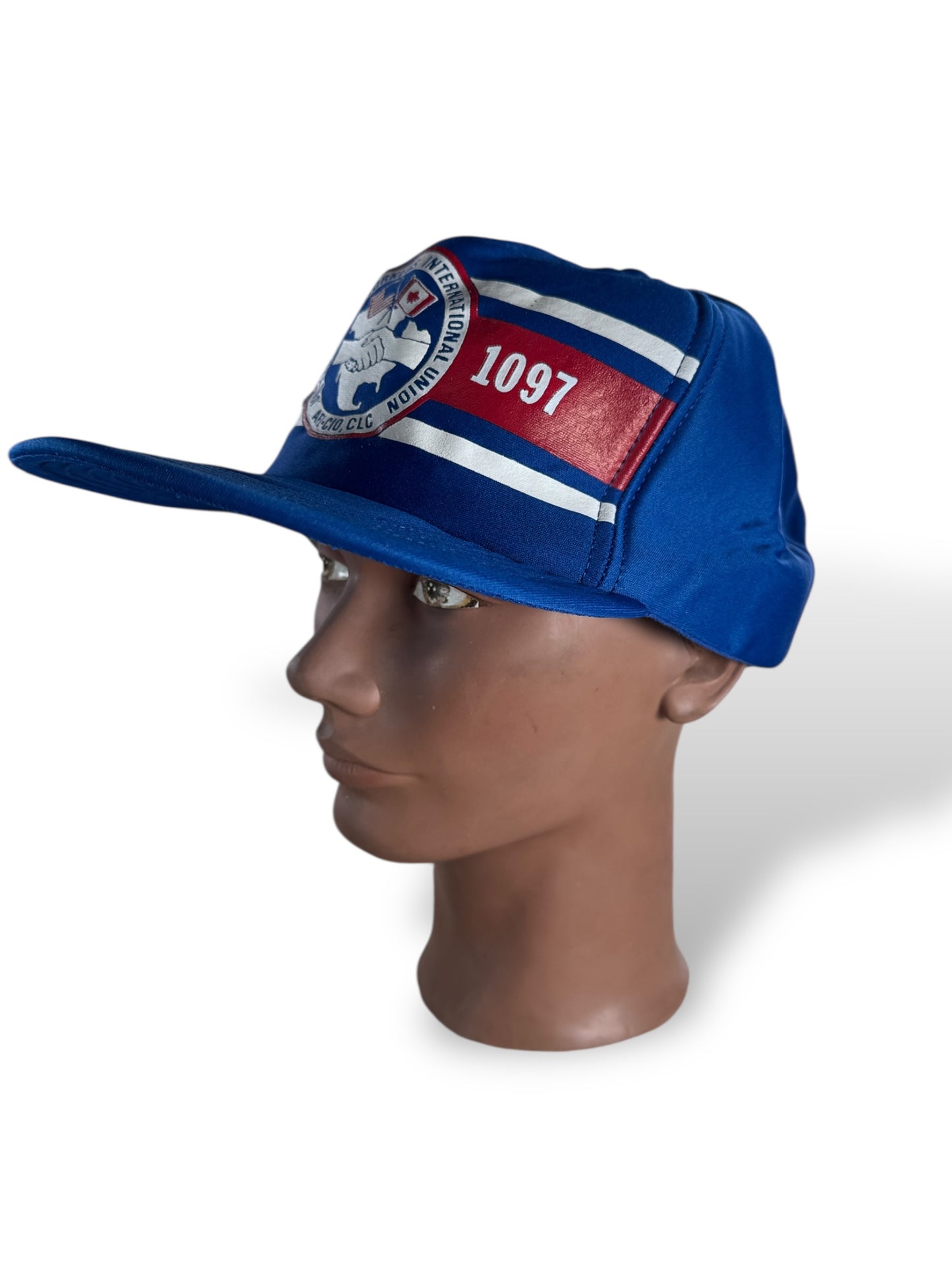 3/4 Shot on Vintage Local 1097 Union Hat SZ OSFA