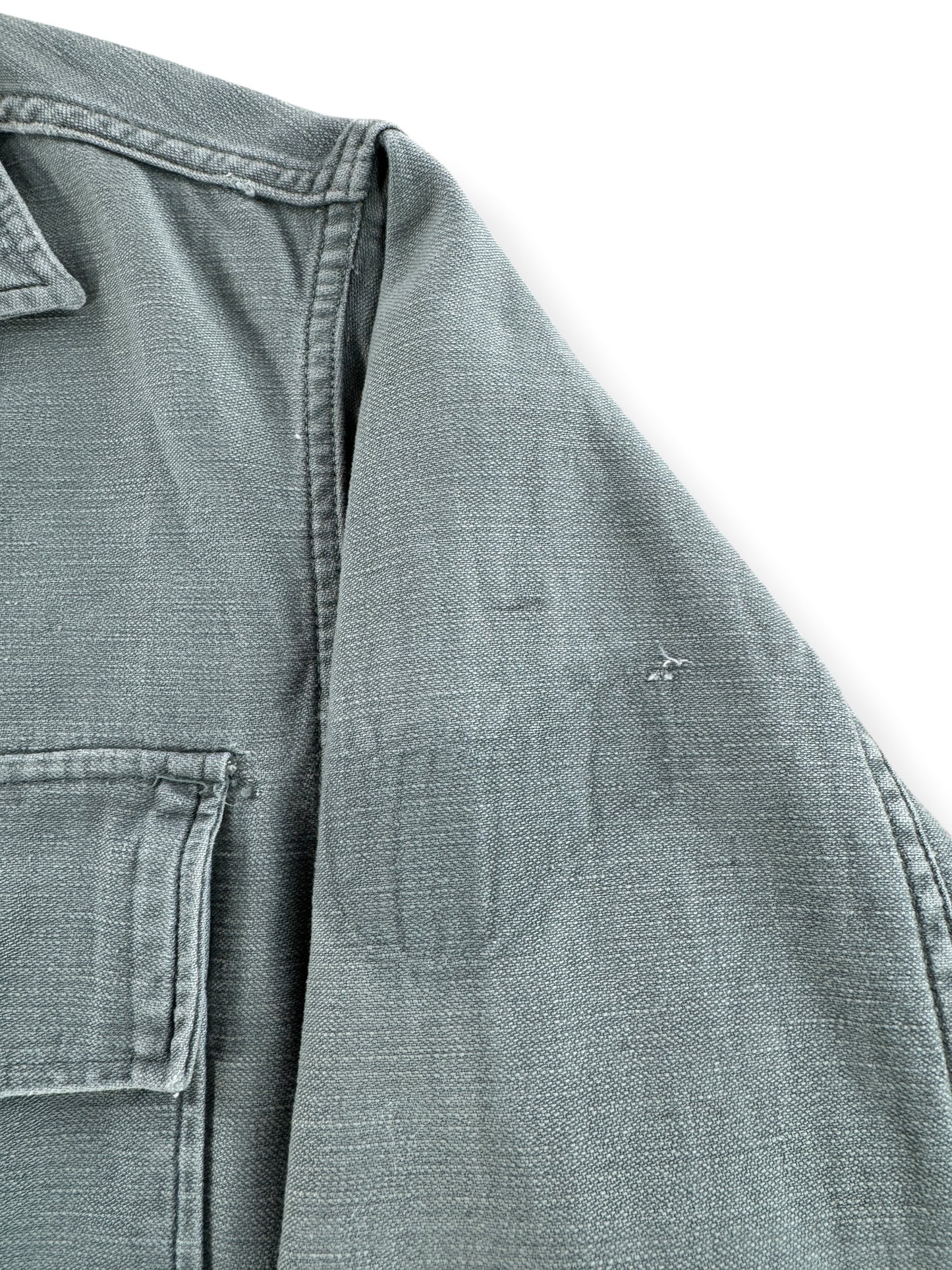 Missing Patch on Vintage Military Field Shirt SZ S/M