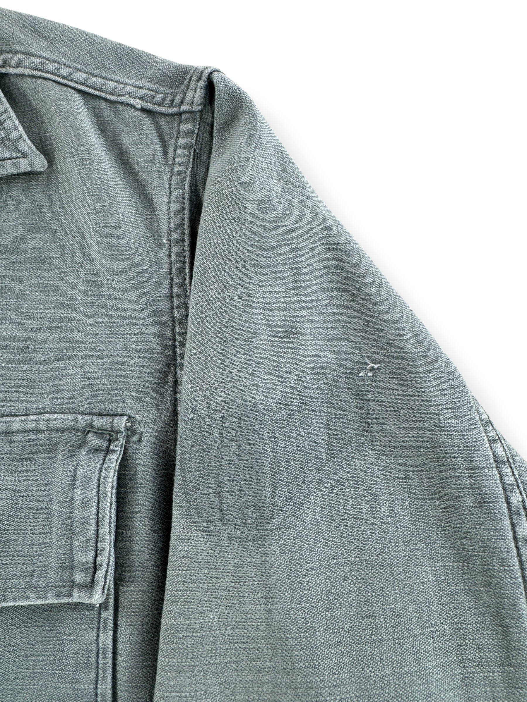 Missing Patch on Vintage Military Field Shirt SZ S/M