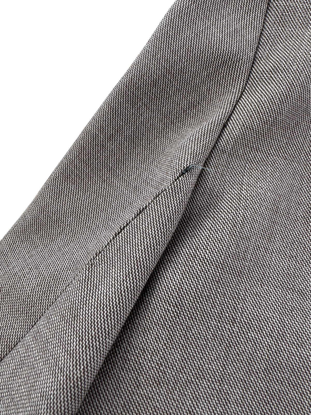 Ware on back sleeve seam of Vintage 40s Macintosh Blazer SZ M - AS IS