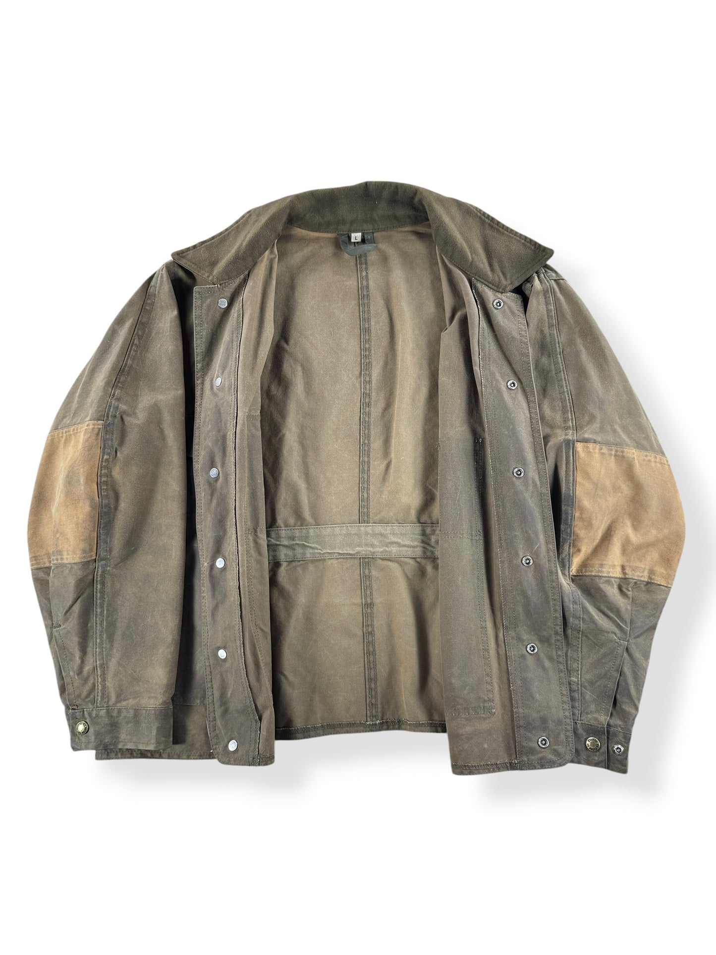 Inside of Filson Style 420 Tin Cloth Jacket SZ L