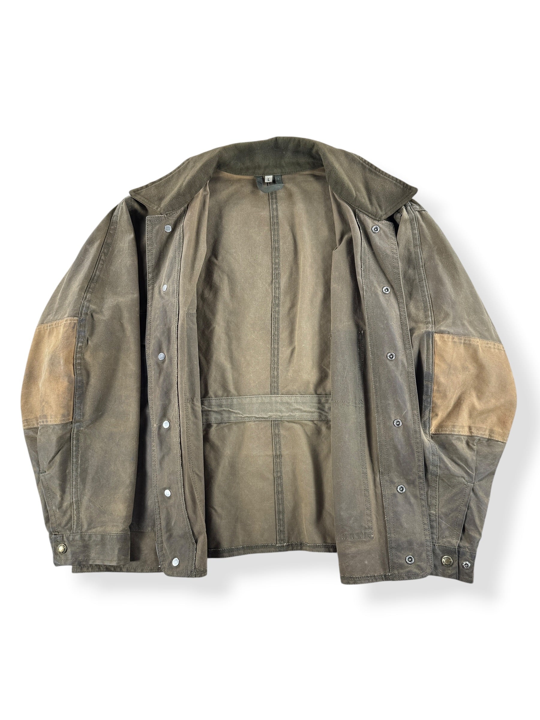Inside of Filson Style 420 Tin Cloth Jacket SZ L