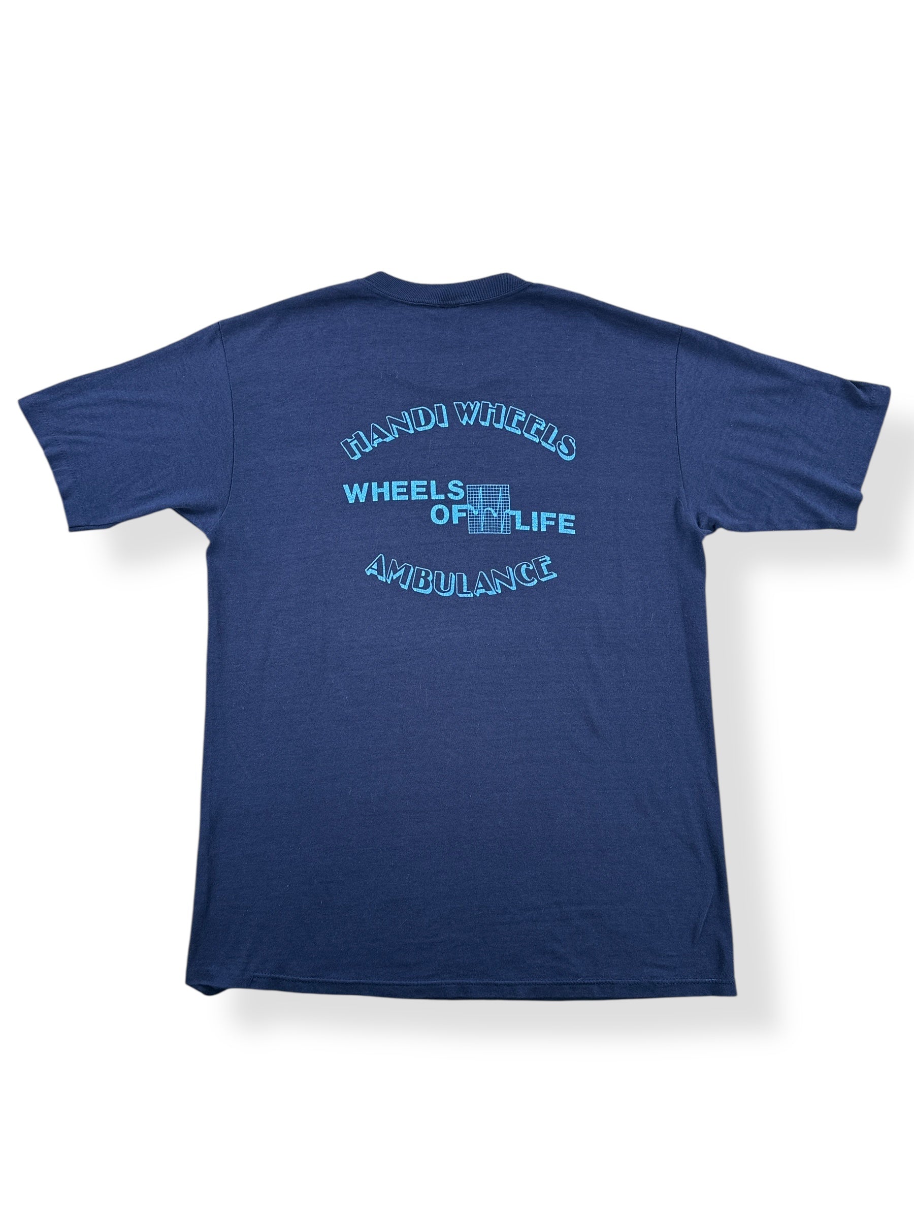Back of Vintage Tony Glaze Memorial Run Tee SZ M