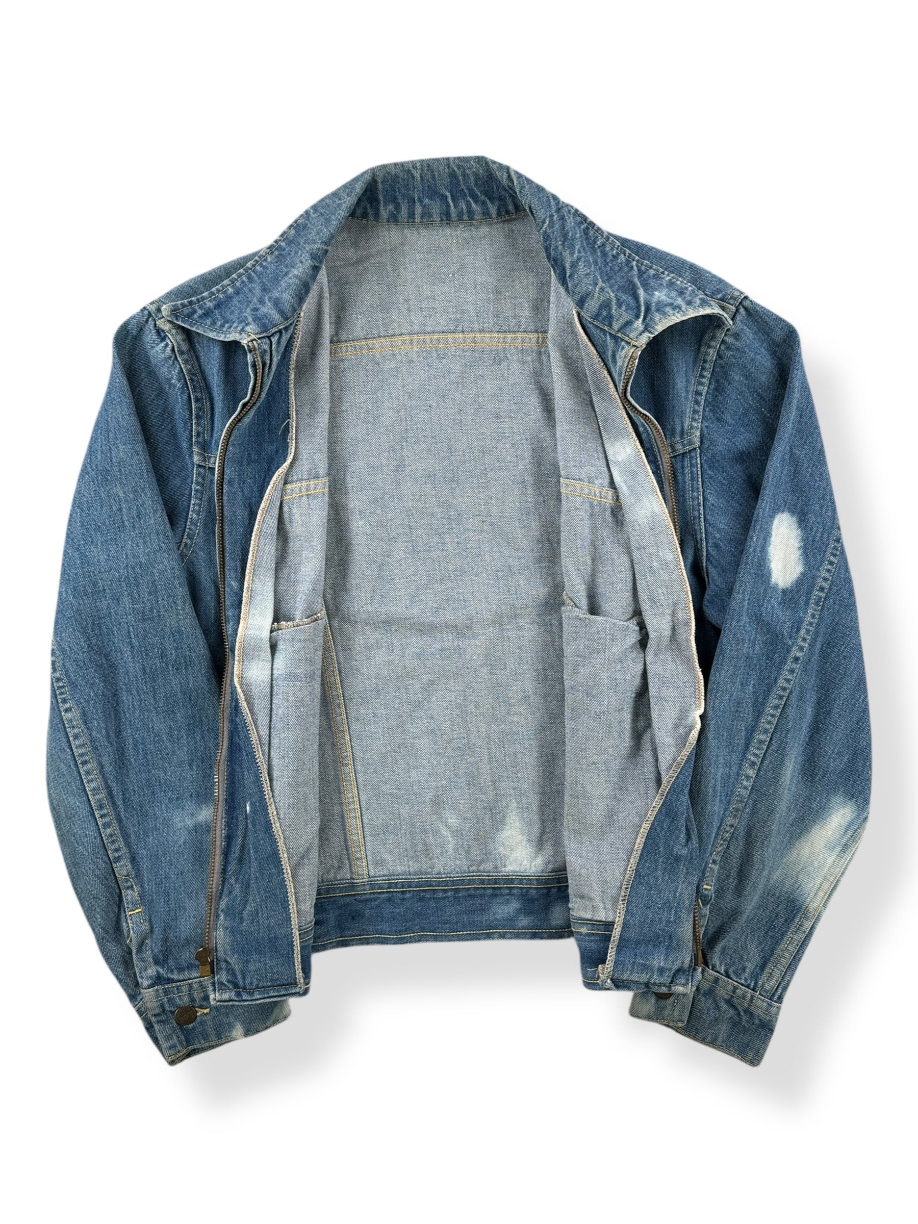 Inside of Vintage Lee Denim Jacket SZ M