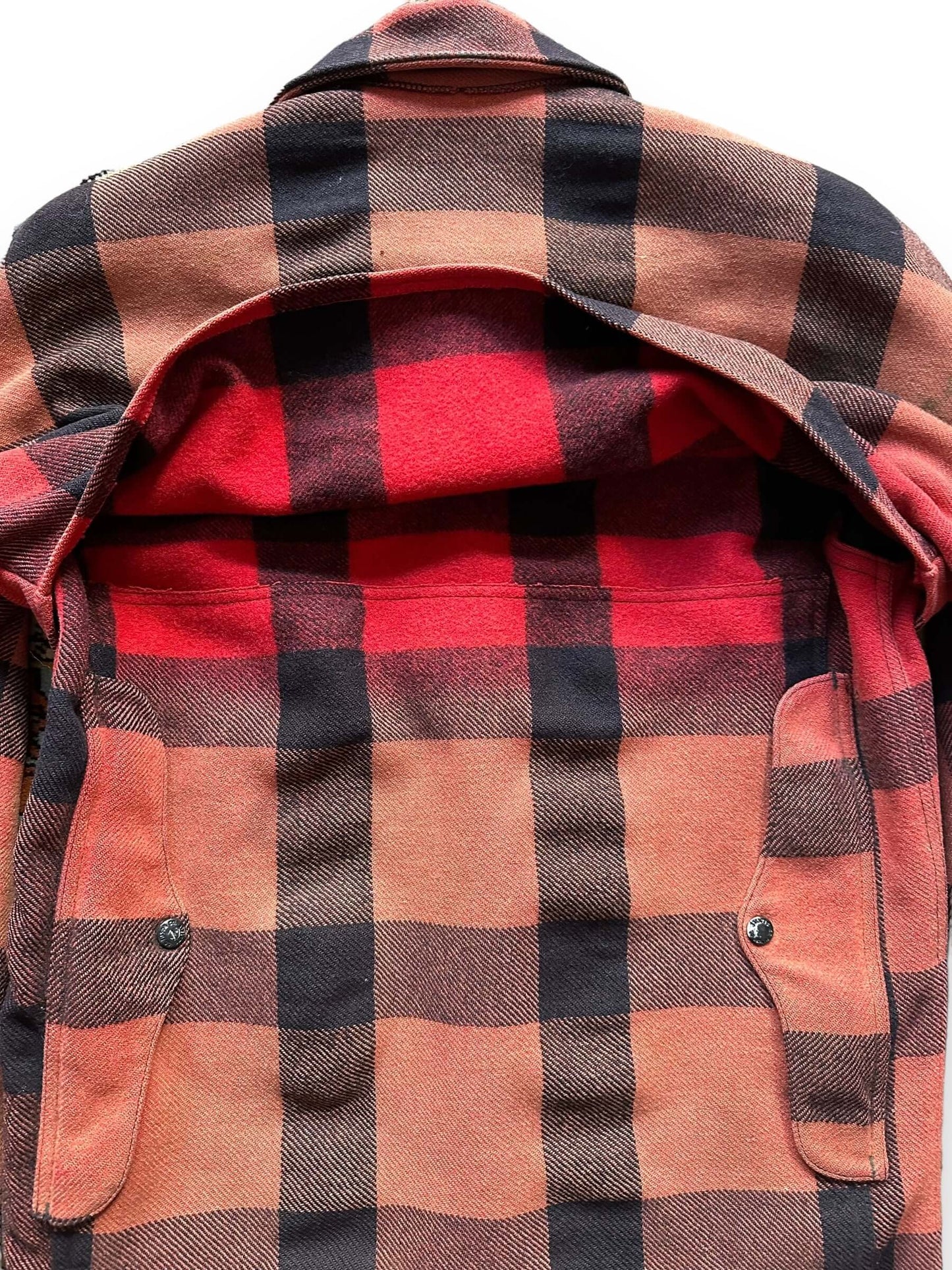 original color of Vintage Sunfaded Filson Double Mackinaw SZ 36