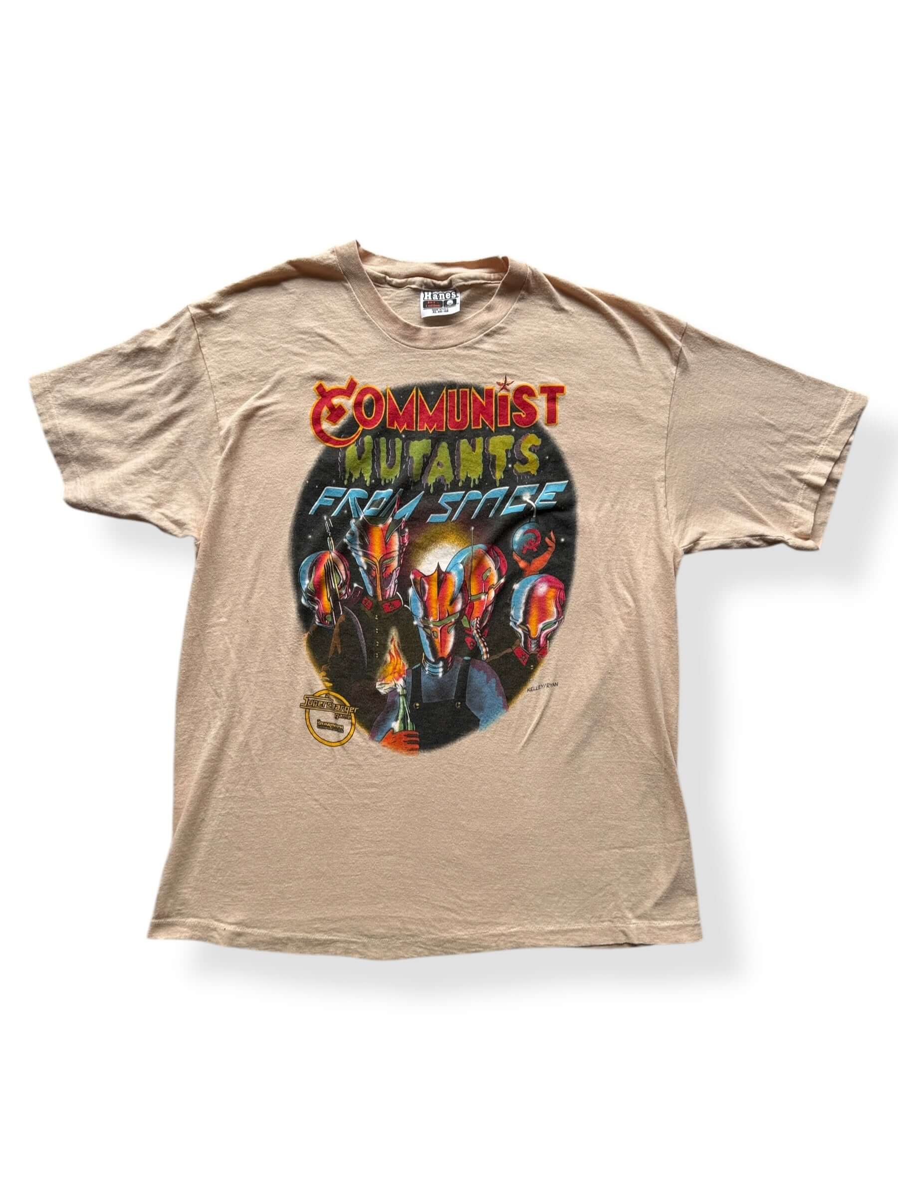 Front of Vintage Atari 2600 Communist Mutants Tee SZ M