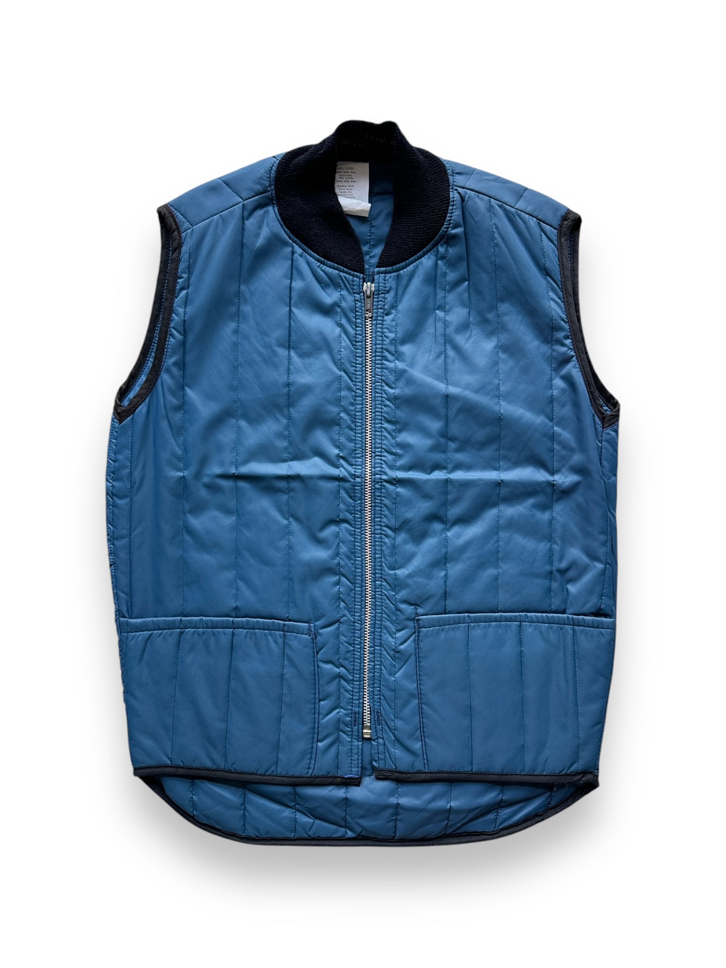 front of Vintage Unbranded Quilted Vest SZ S