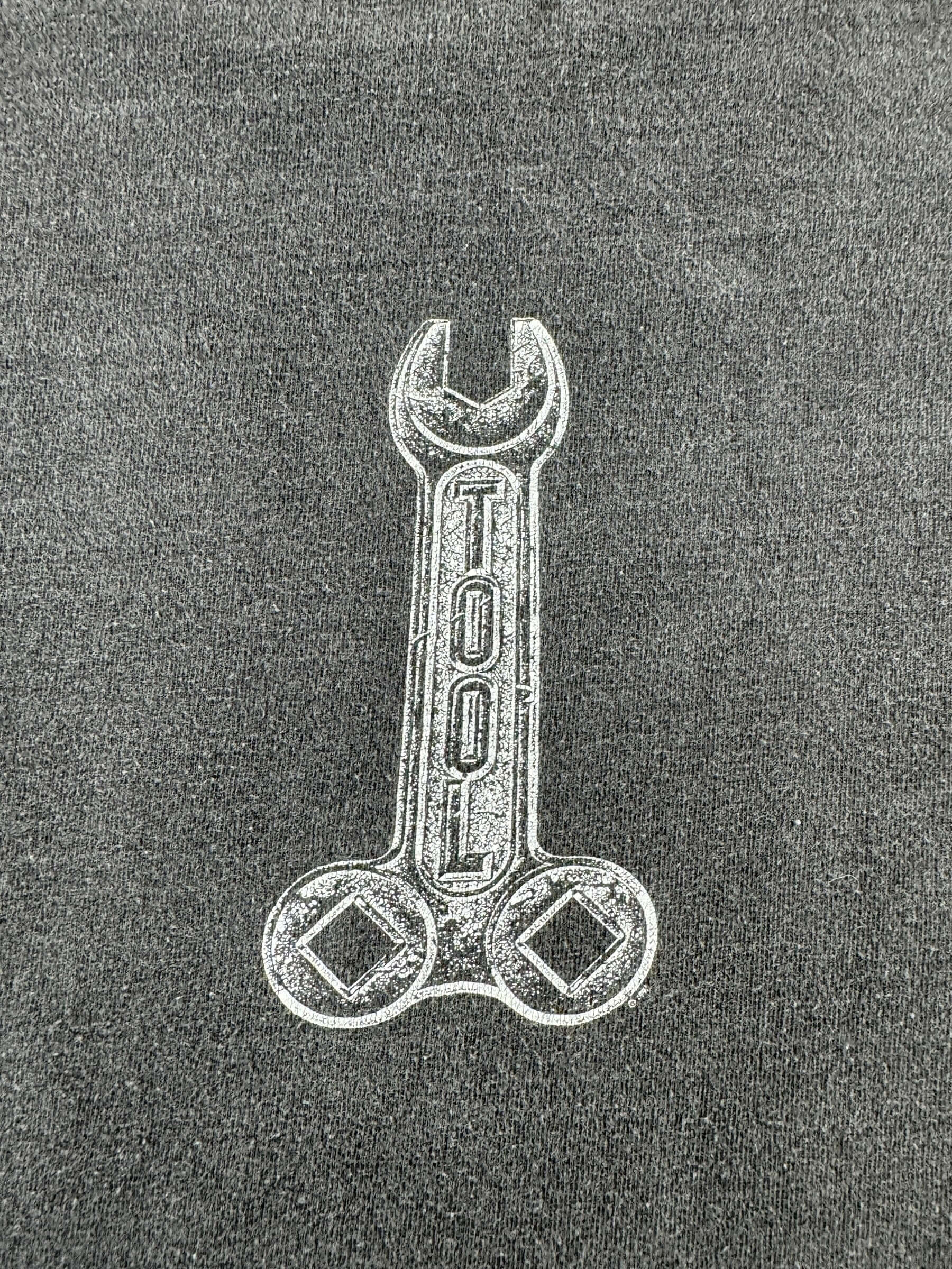 Back Graphic of Vintage Late 90s Tool Giant Tee SZ XL