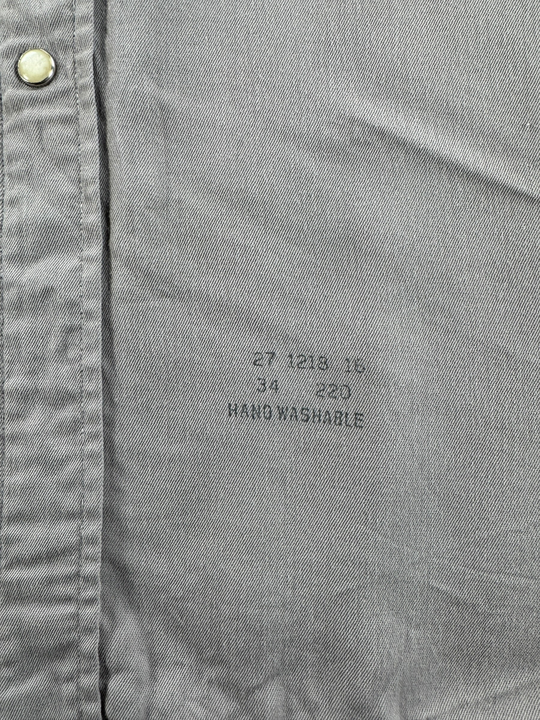 Stamp on Vintage Ranchcraft by Penney's Gabardine Sawtooth Pearlsnap SZ M