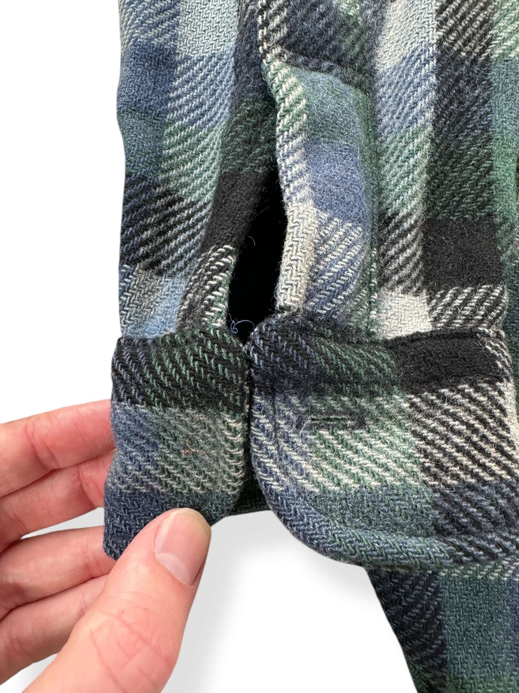 Missing Button on Vintage Pendleton Wool Jac-Shirt SZ M