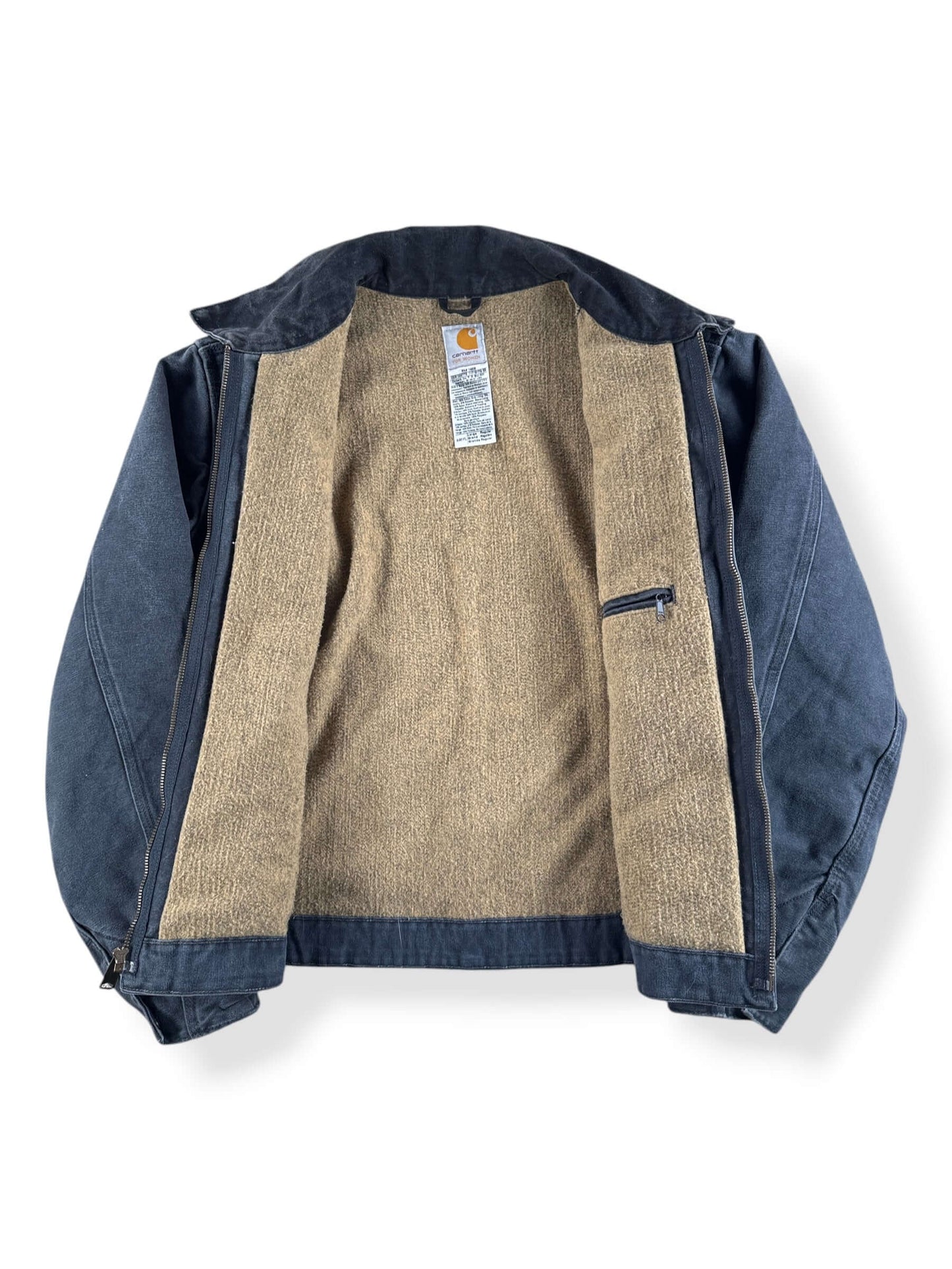 Inside of Carhartt Women's Detroit Jacket SZ L