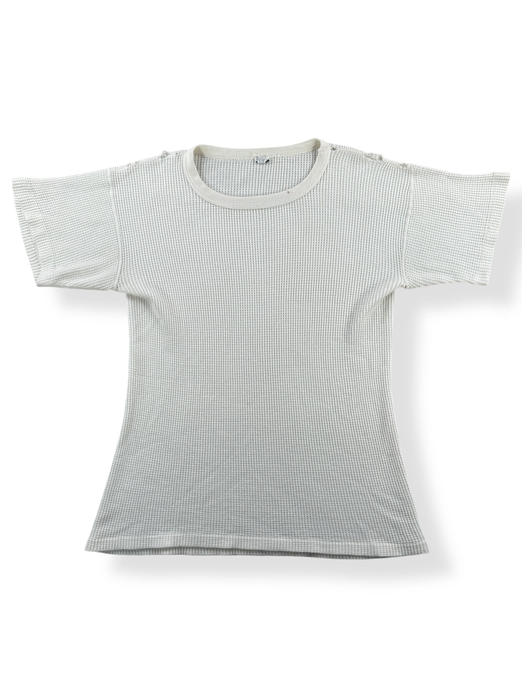 Front of Vintage Brant Short Sleeve Waffle Thermal AS IS SZ L