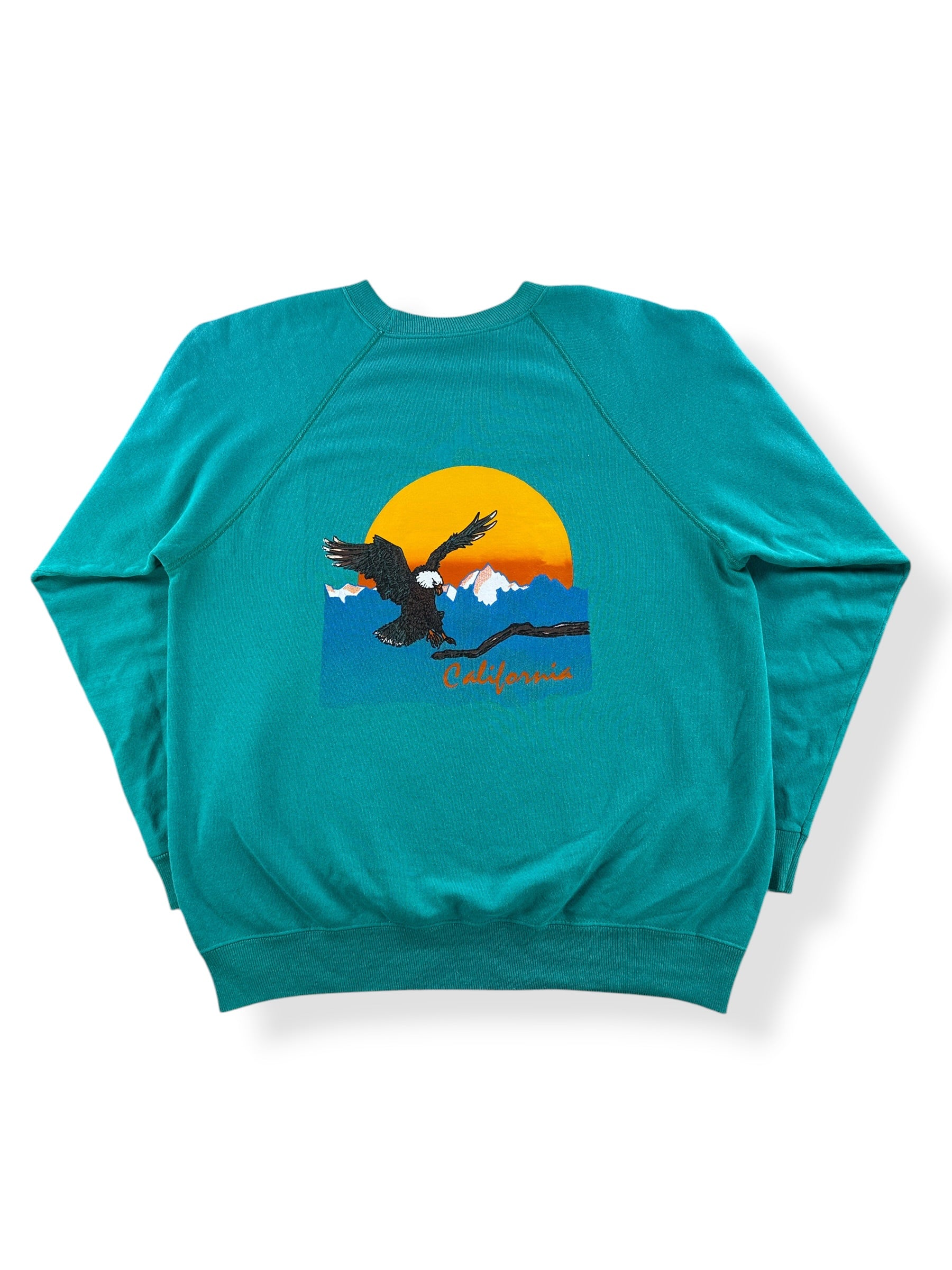 Back of Vintage California Eagle Crewneck SZ L