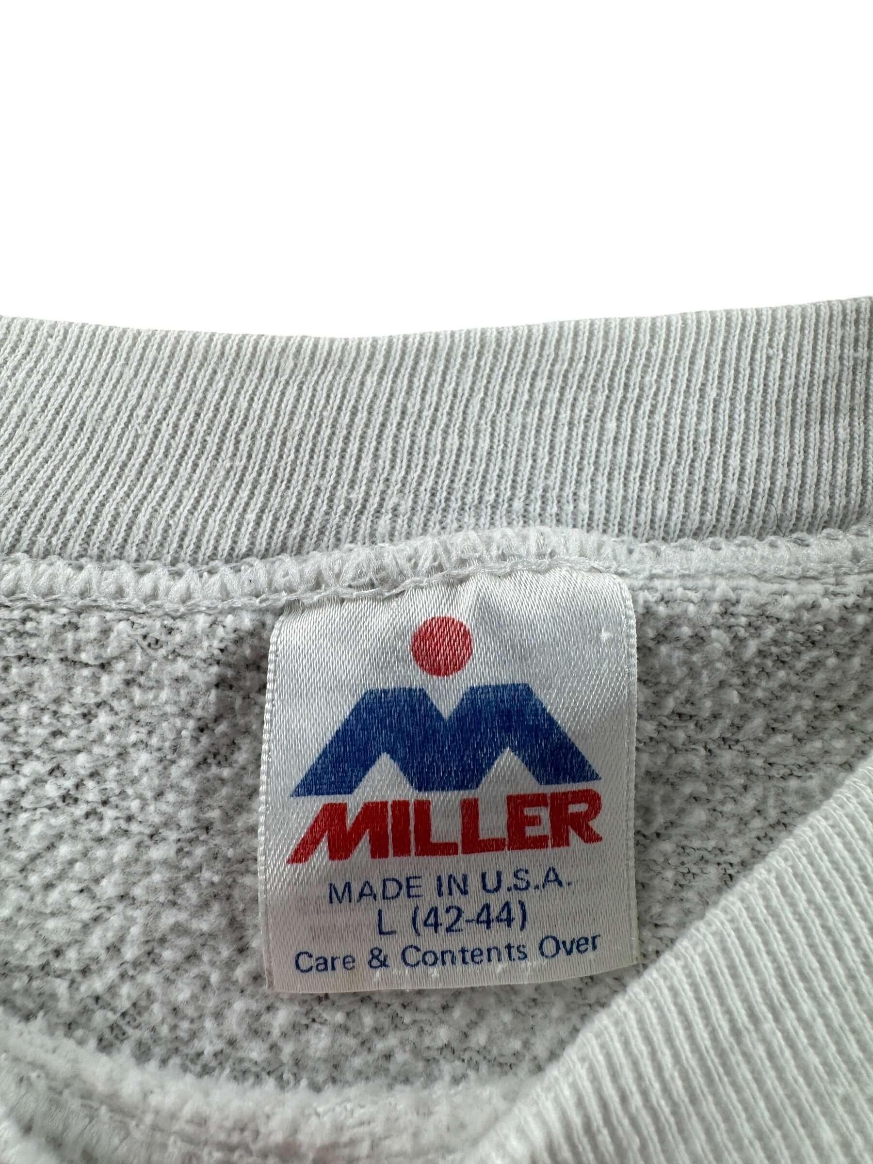 Tag on Vintage Clint Eastwood Mayor Carmel-By-The-Sea Crewneck SZ L