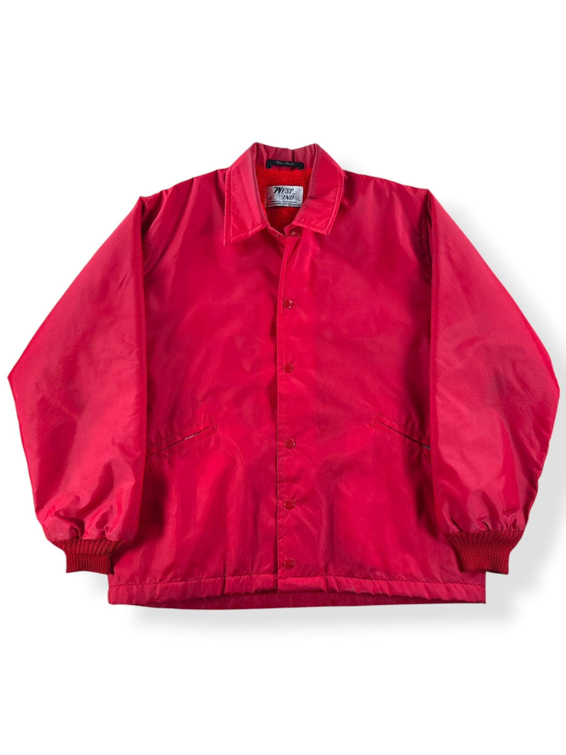 Front of Vintage Totem Yacht Club Tacoma WA Jacket SZ L