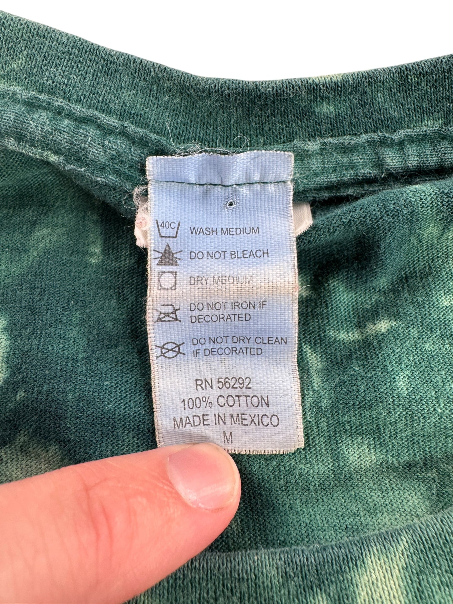 Label on Vintage Sturgis 2003 Tie Dye Tee SZ M