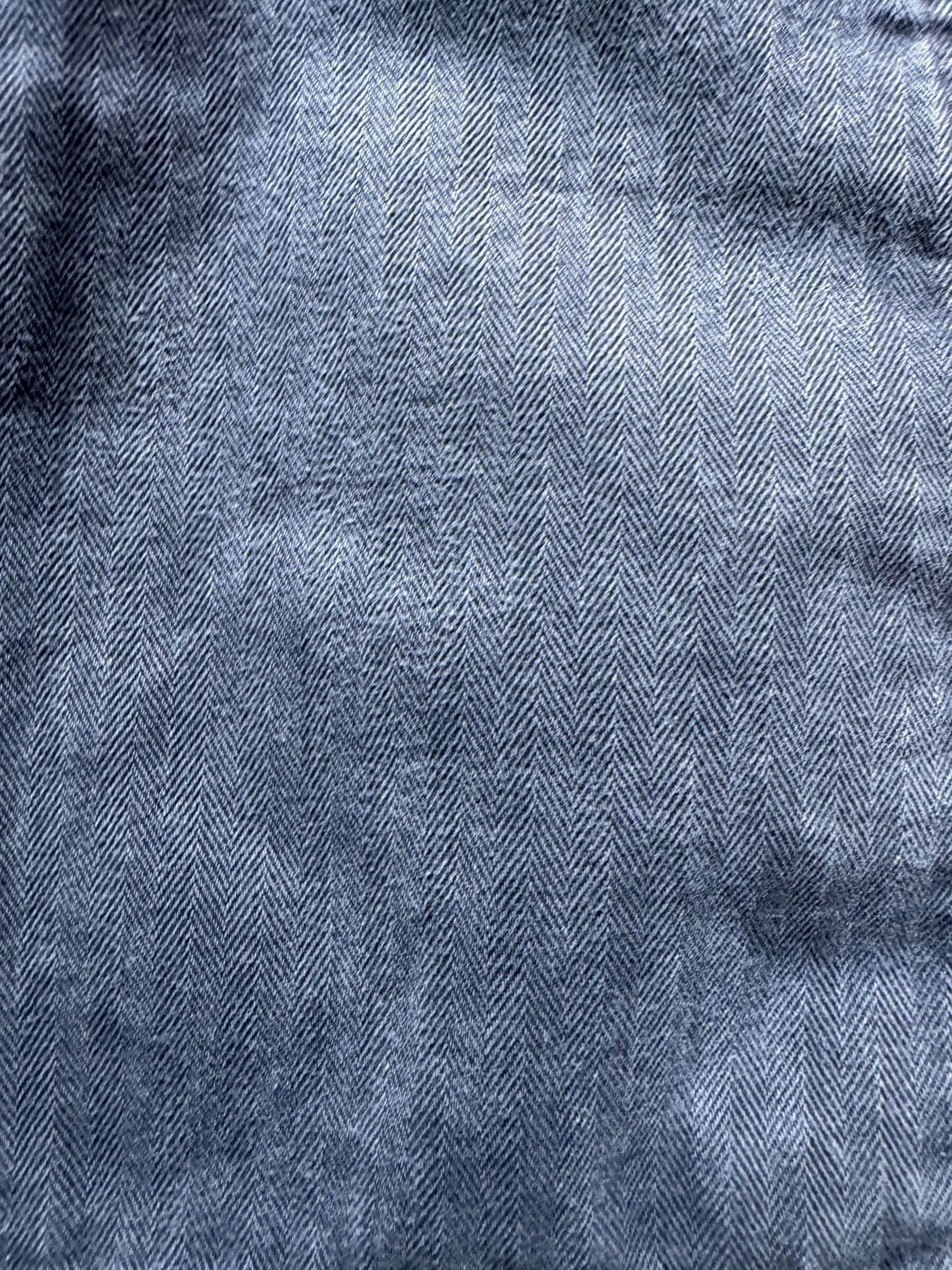 Texture View of Filson Navy Blue HBT Trousers W36