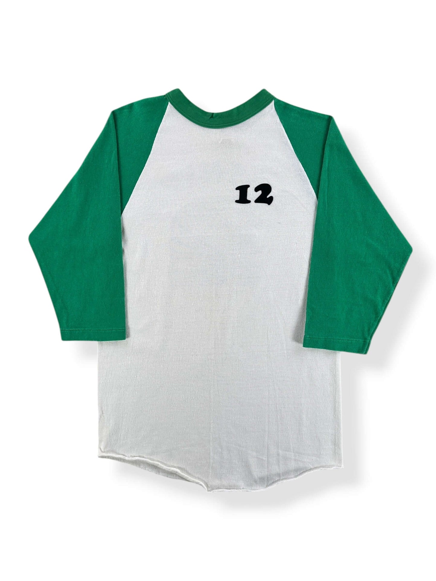 Front of Vintage Russell Athletic Rainier Raglan Tee SZ M (Fits S)