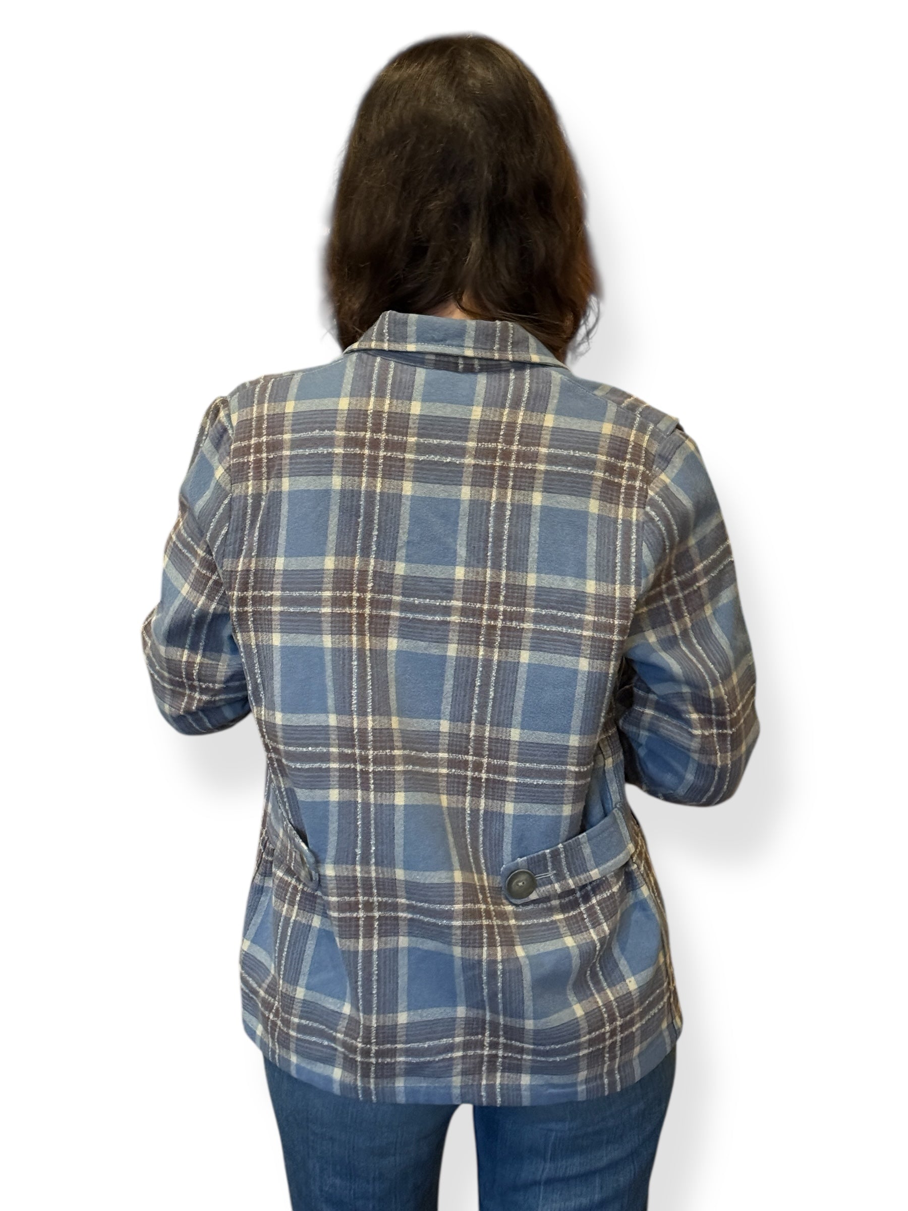 Back of Vintage 40s Merrill Woolen Mills 49er Jacket SZ M