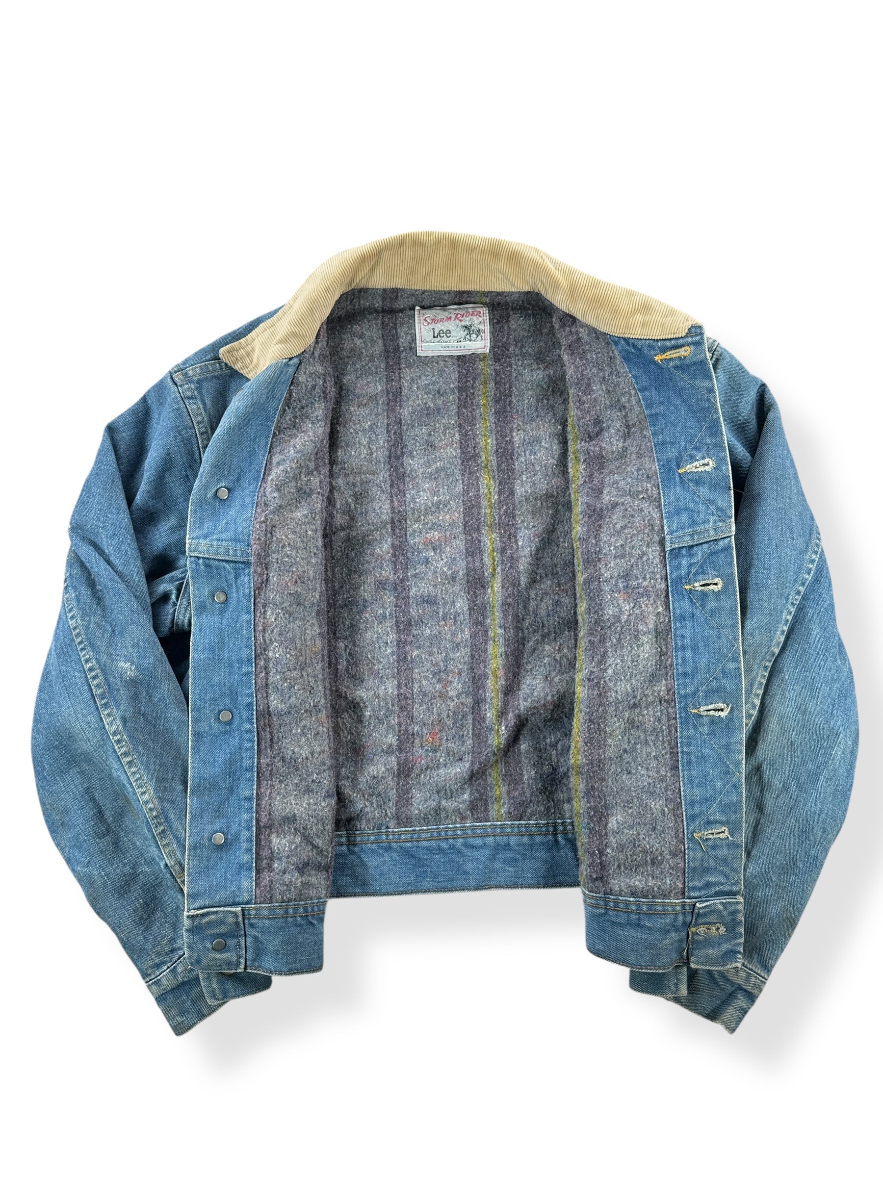 Inside of Vintage 80s Era Lee Storm Rider Jacket SZ L