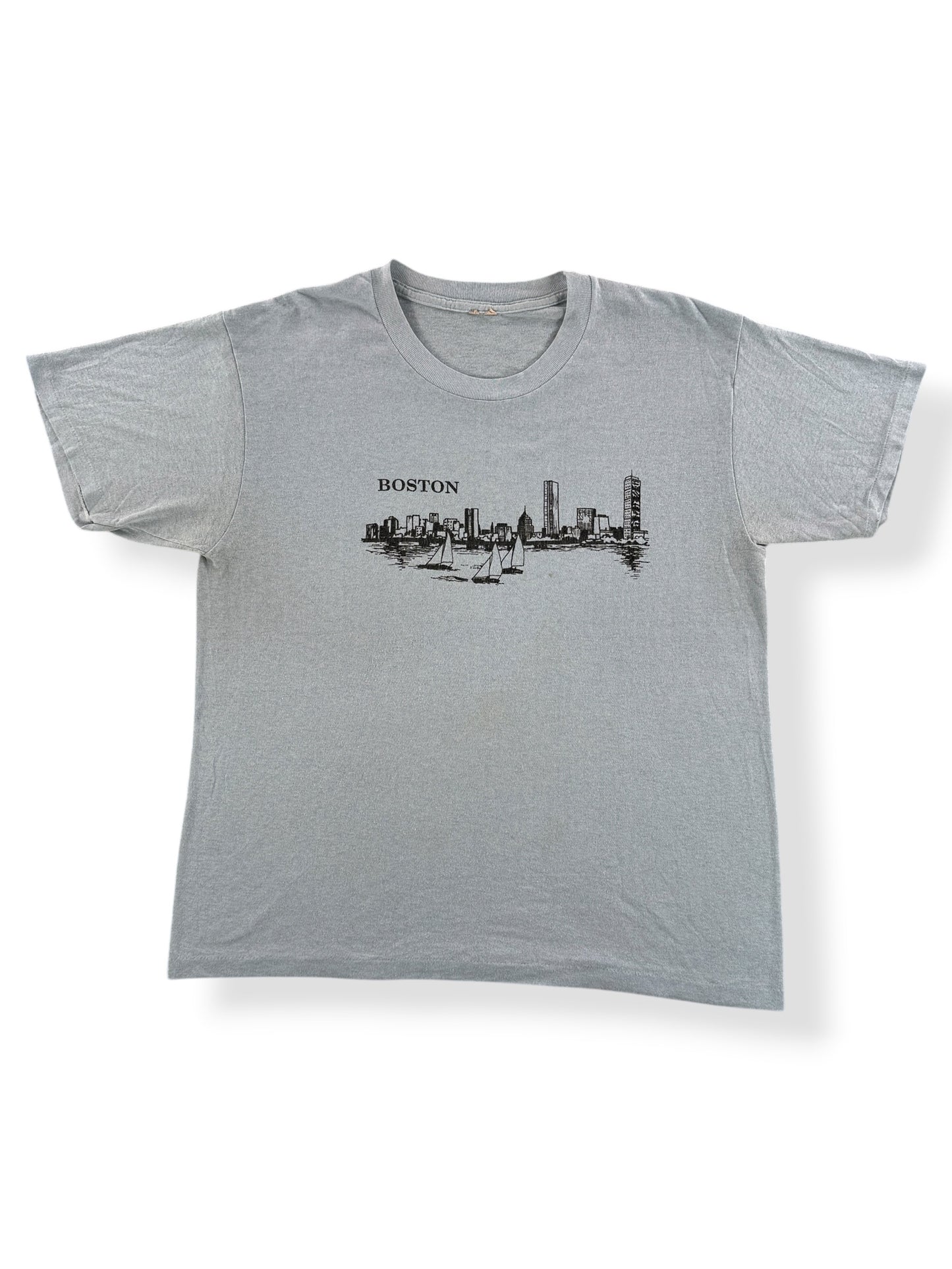 Front of Vintage Boston Mass Tee SZ L