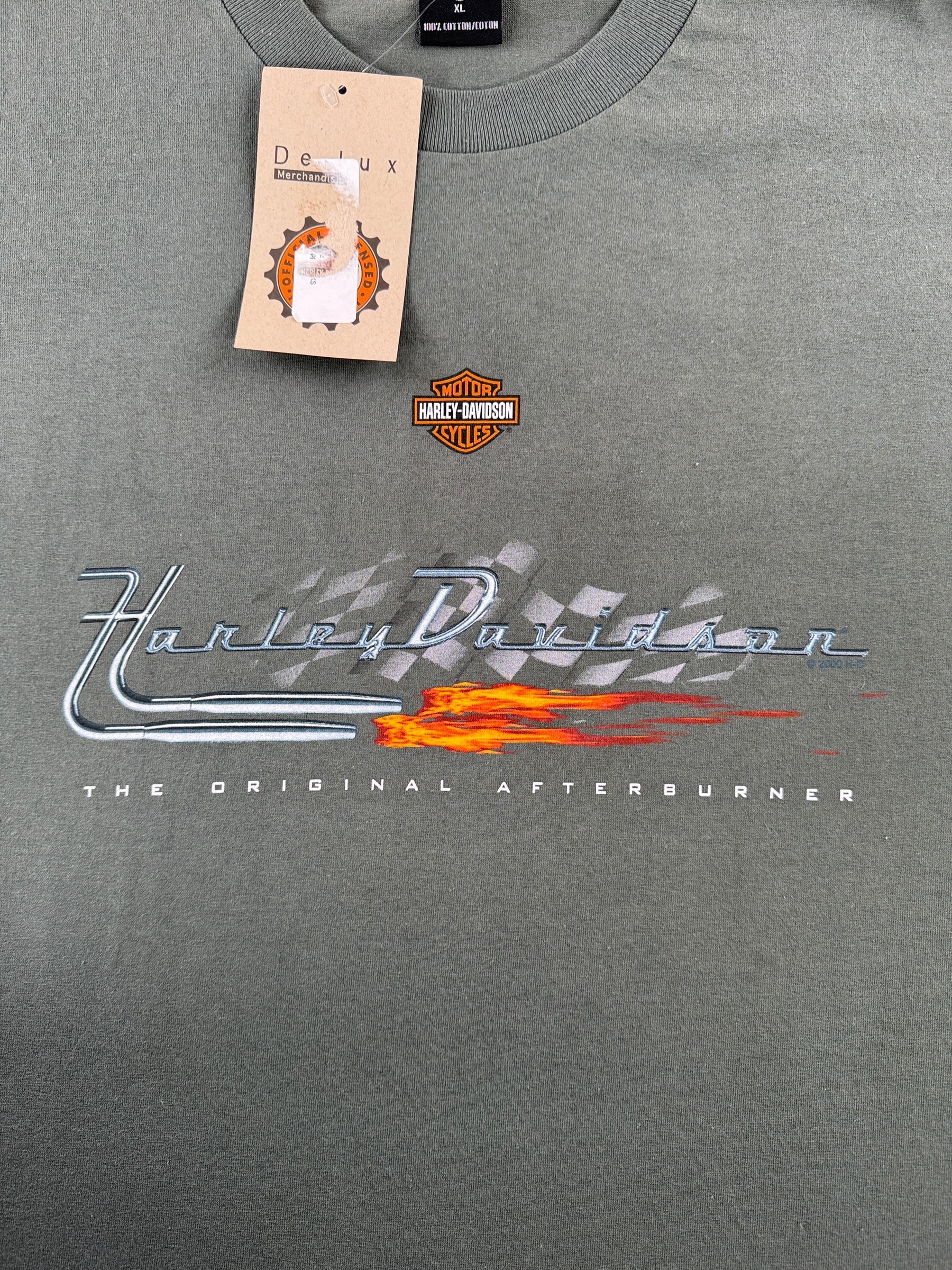 Graphic of Vintage Deadstock Harley Fairfax Tee SZ XL