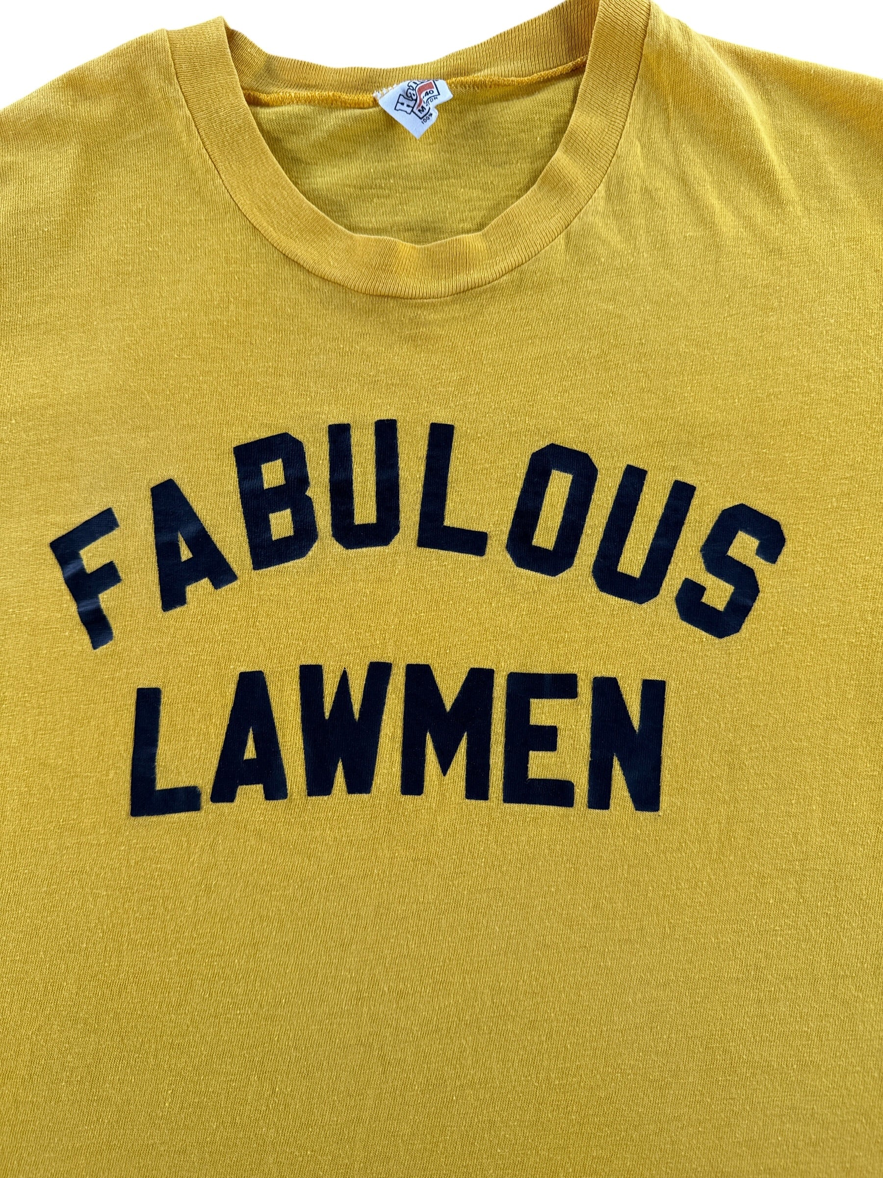 Graphic of Vintage Fabulous Lawmen Tee SZ M (Fits S)