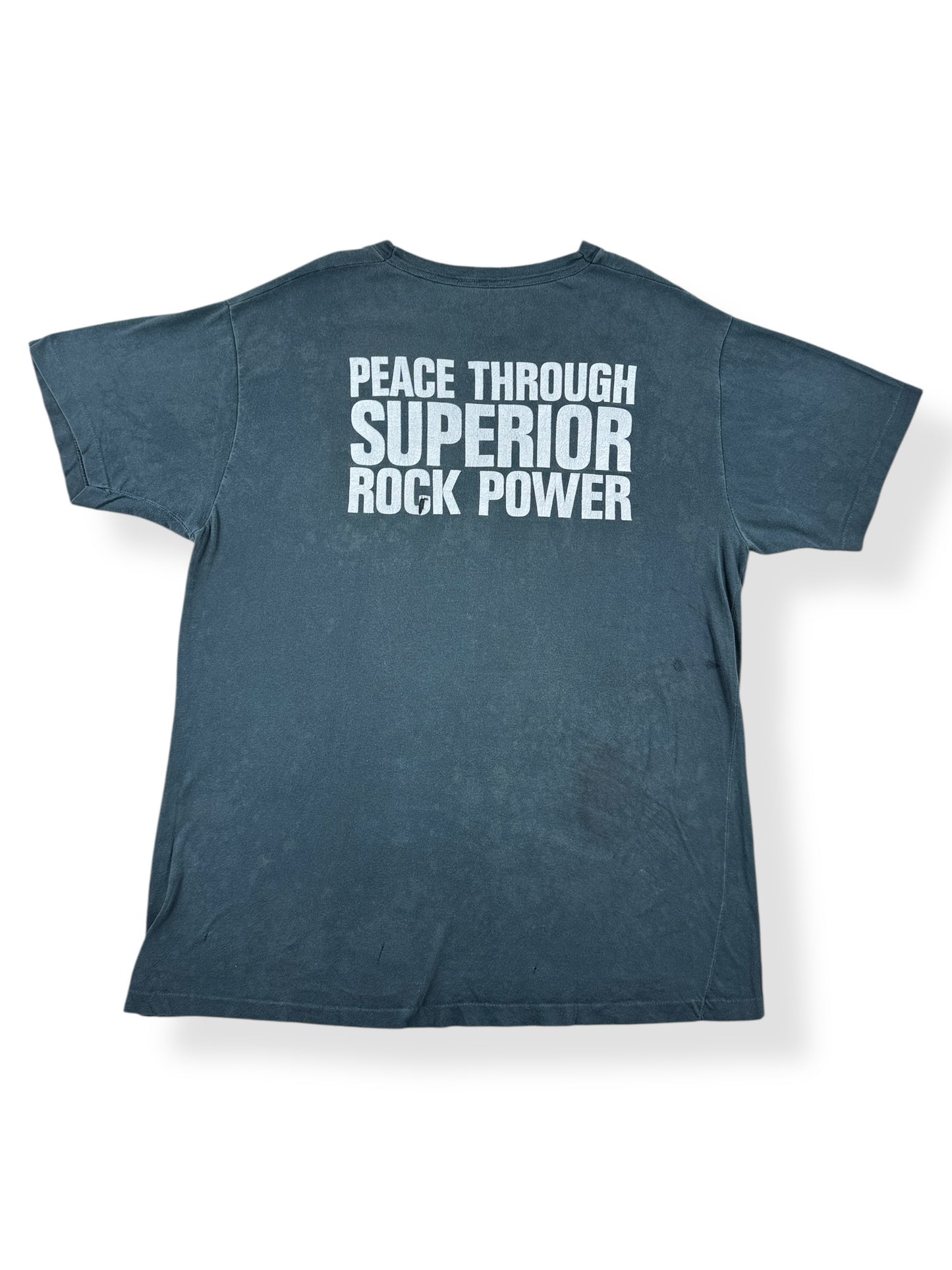 Back of Vintage Proto-Godflesh Head of David Tee SZ XL