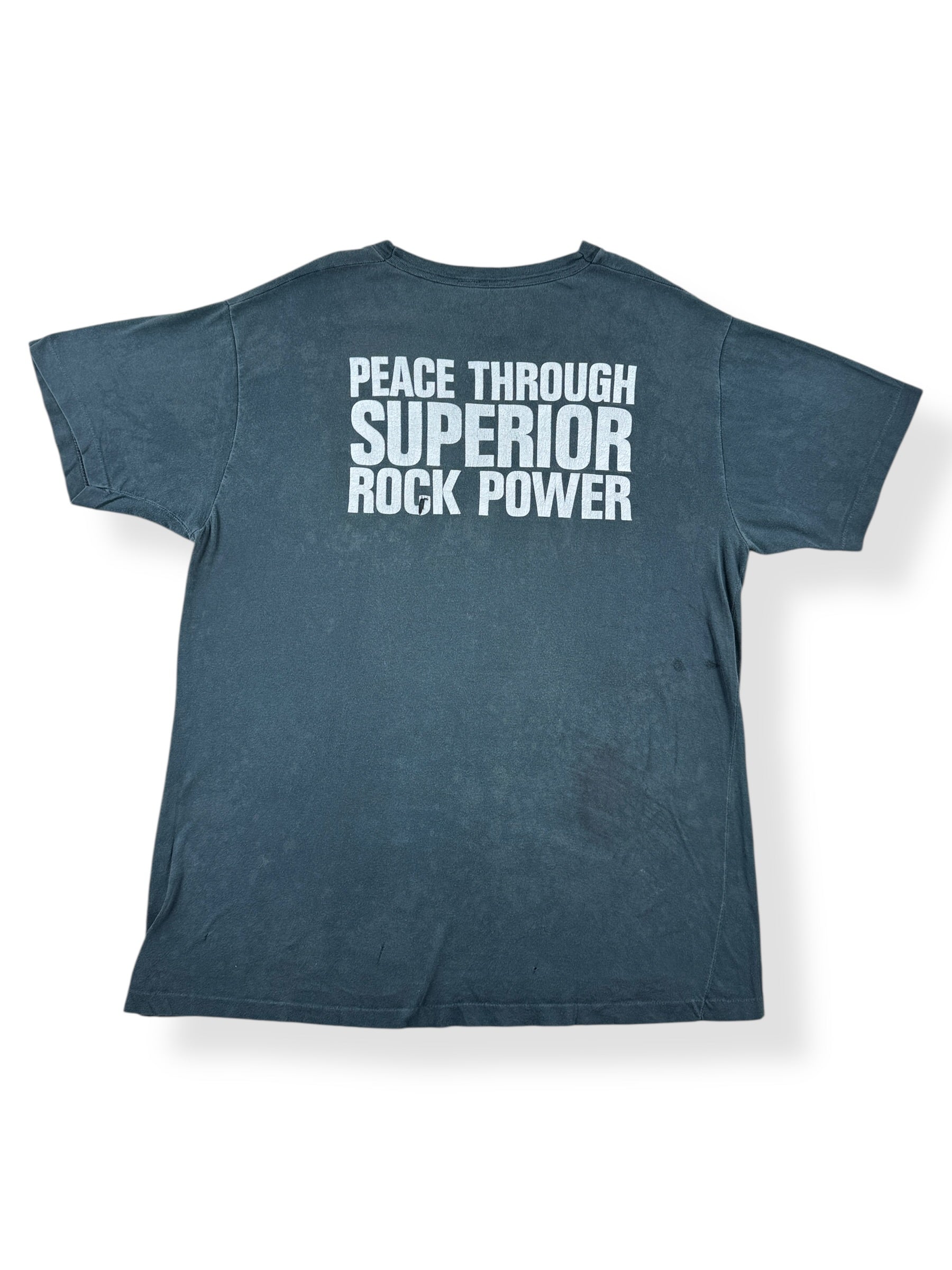 Back of Vintage Proto-Godflesh Head of David Tee SZ XL
