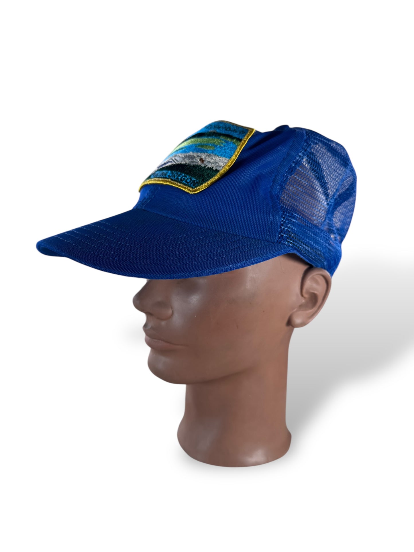 3/4 Shot of Vintage Crown Zellerbach Trucker Hat SZ OSFA