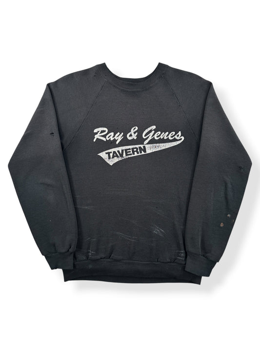 Front of Vintage Ray & Gene's Tavern Crewneck SZ M (Fits S)