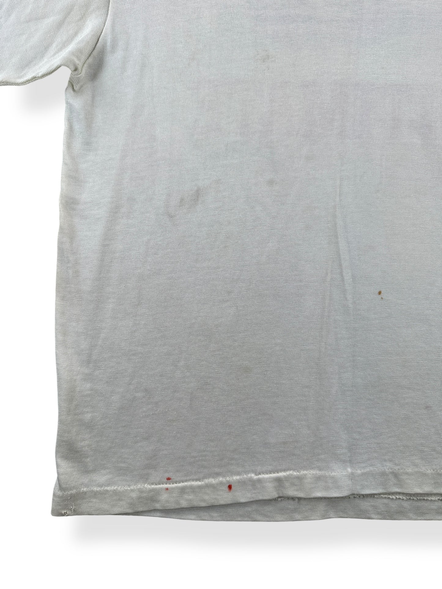 Stains on Vintage 60s Durene Lee Ryan's Ultimate Speedboat Tee SZ M