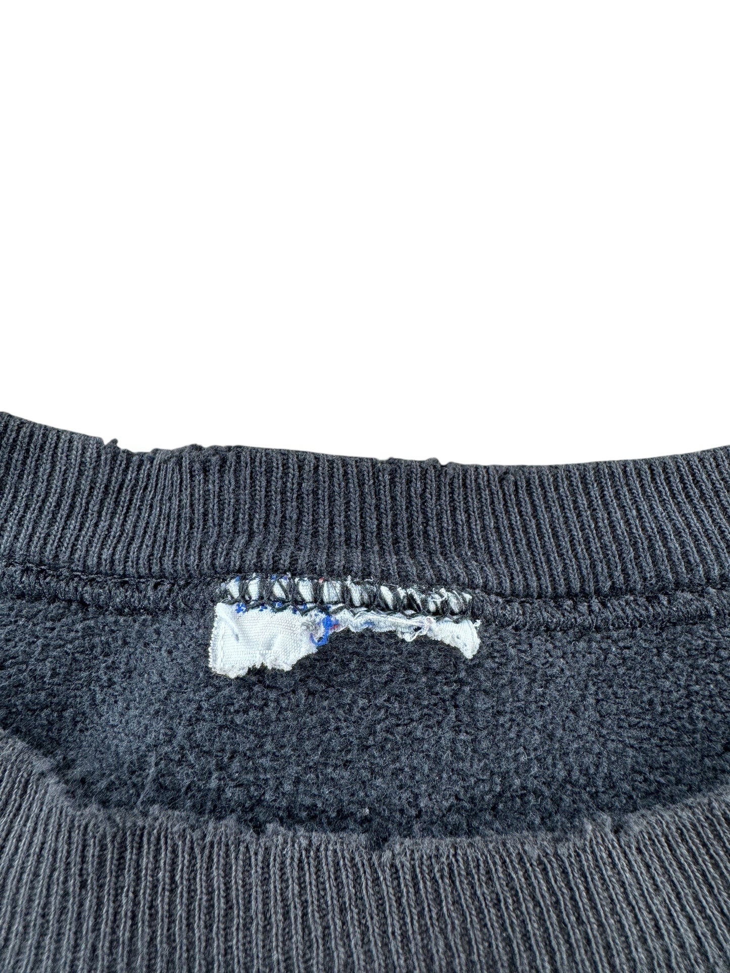 Cut Tag on Vintage Faded Black Champion Reverse Weave Crewneck SZ XL - AS IS