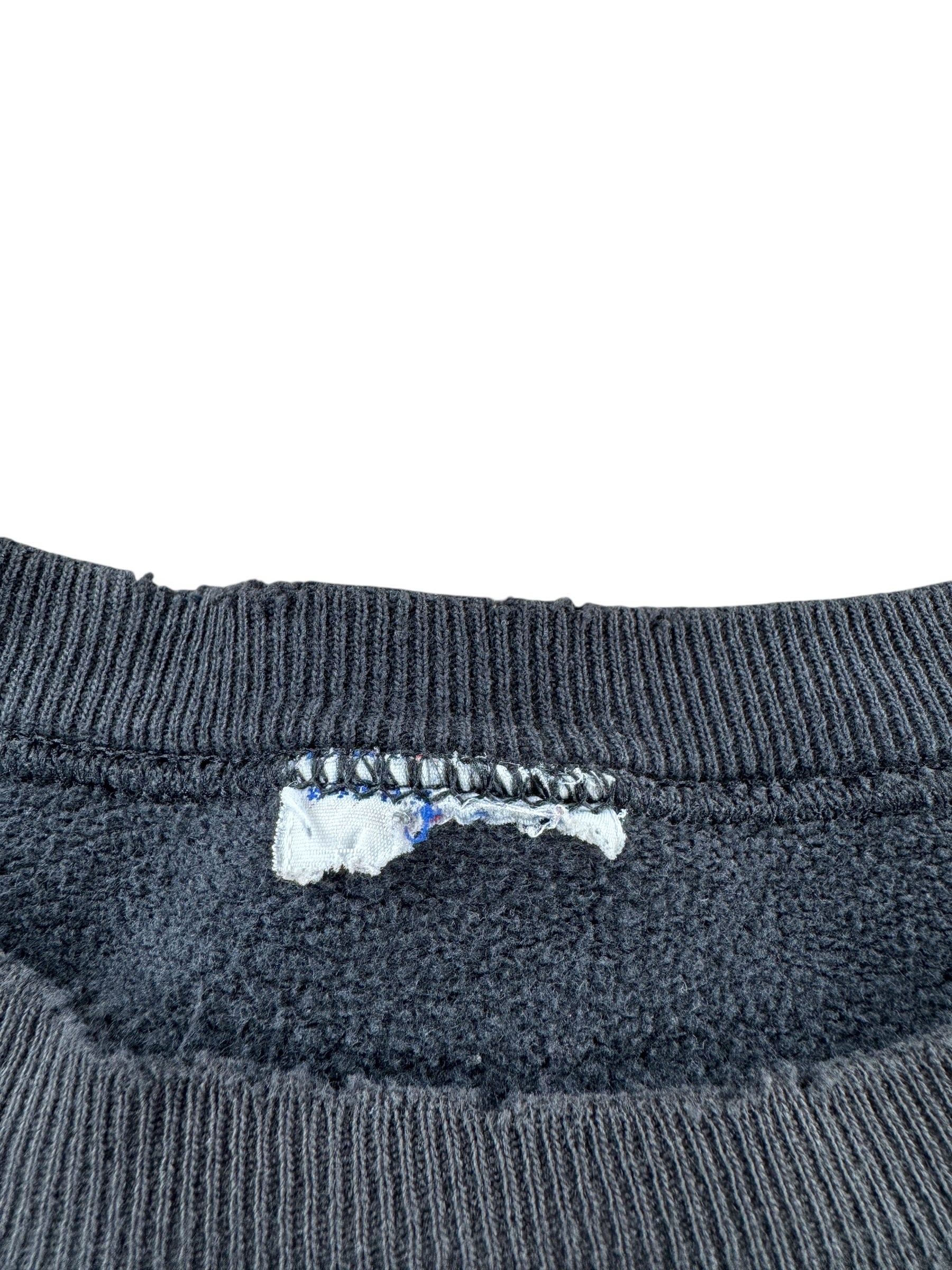 Cut Tag on Vintage Faded Black Champion Reverse Weave Crewneck SZ XL - AS IS