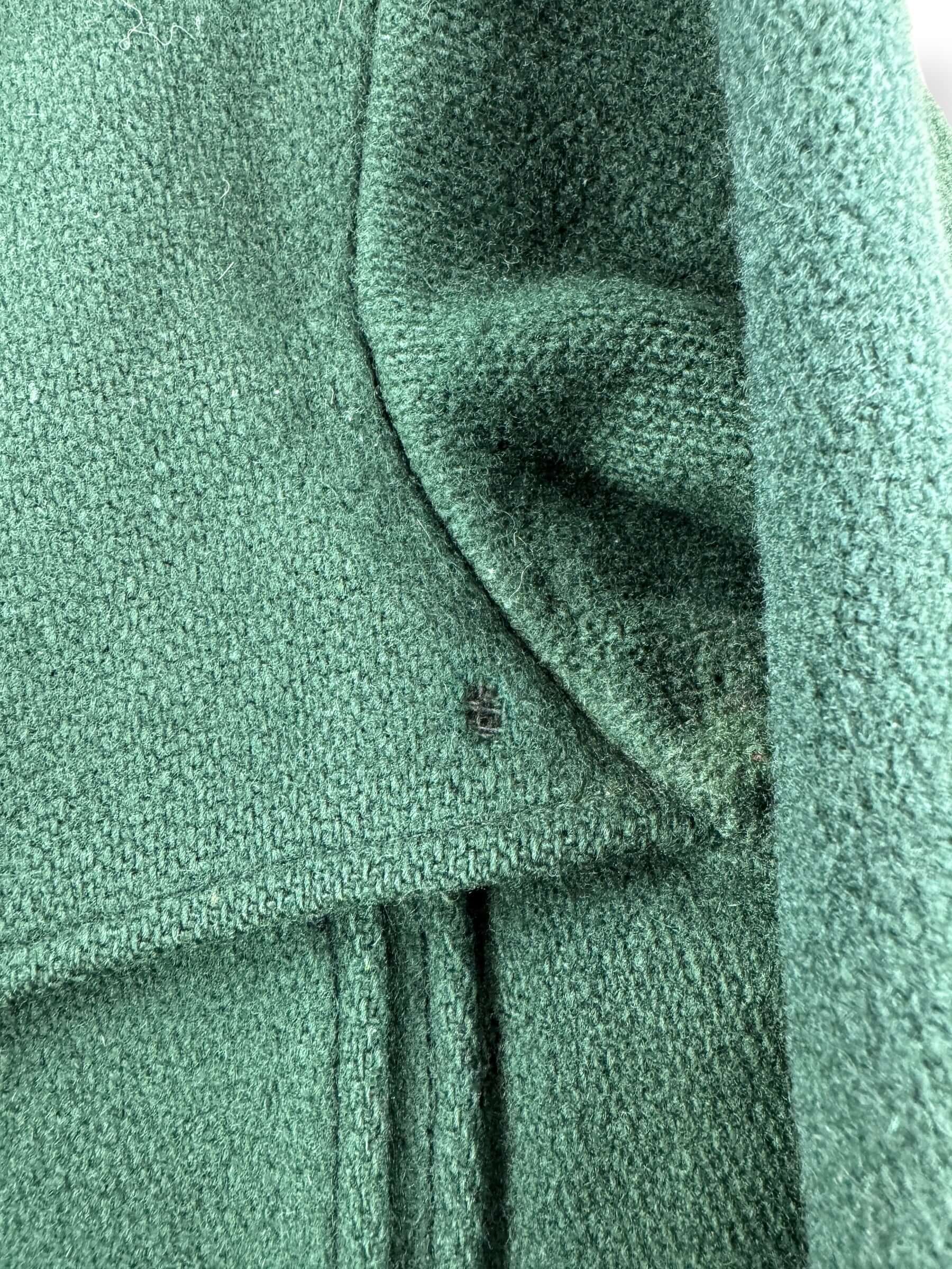 Hole on Vintage Alaska Sportsman Green Cruiser Jacket SZ M