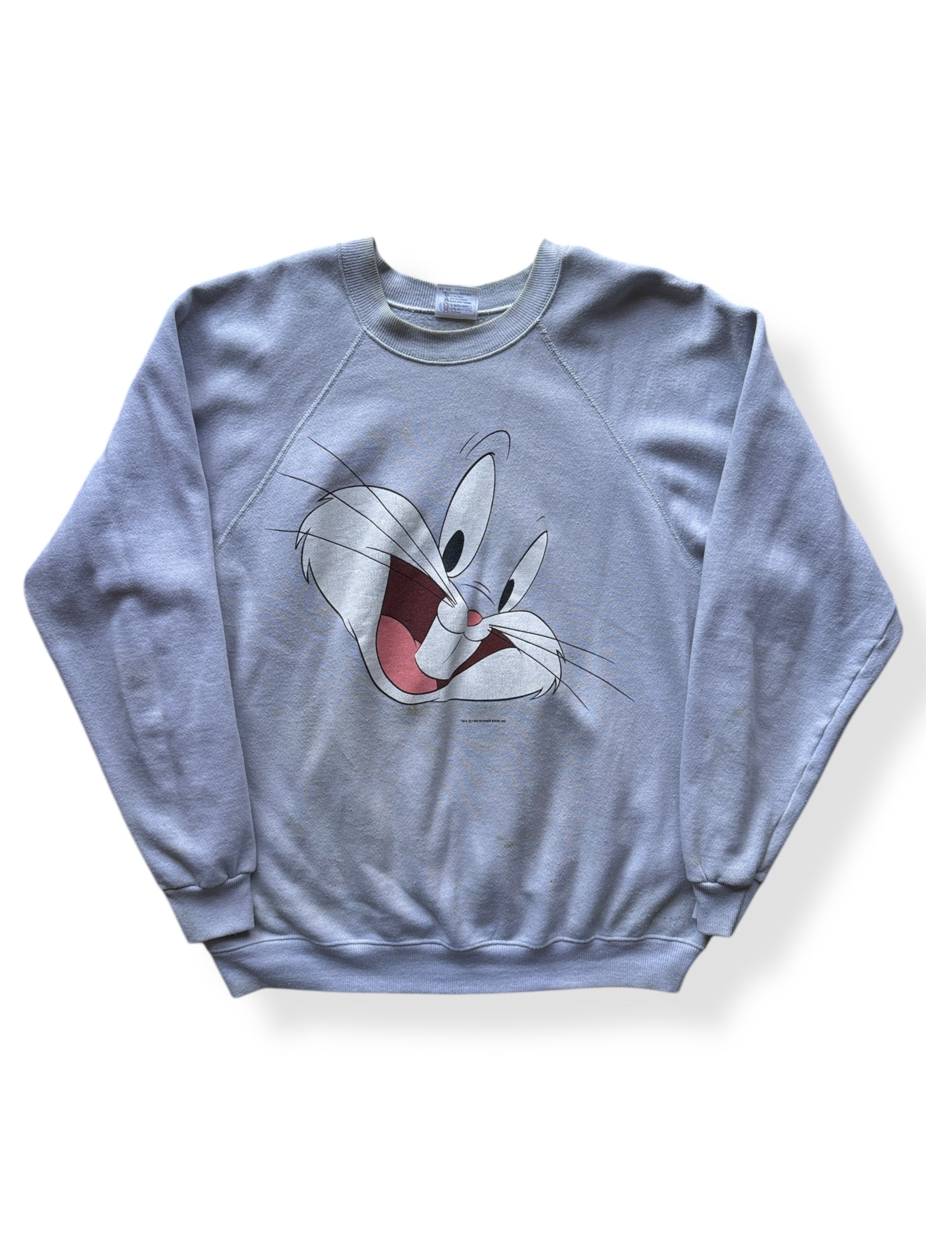 Front of Vintage Bugs Bunny AS IS Crewneck SZ XL