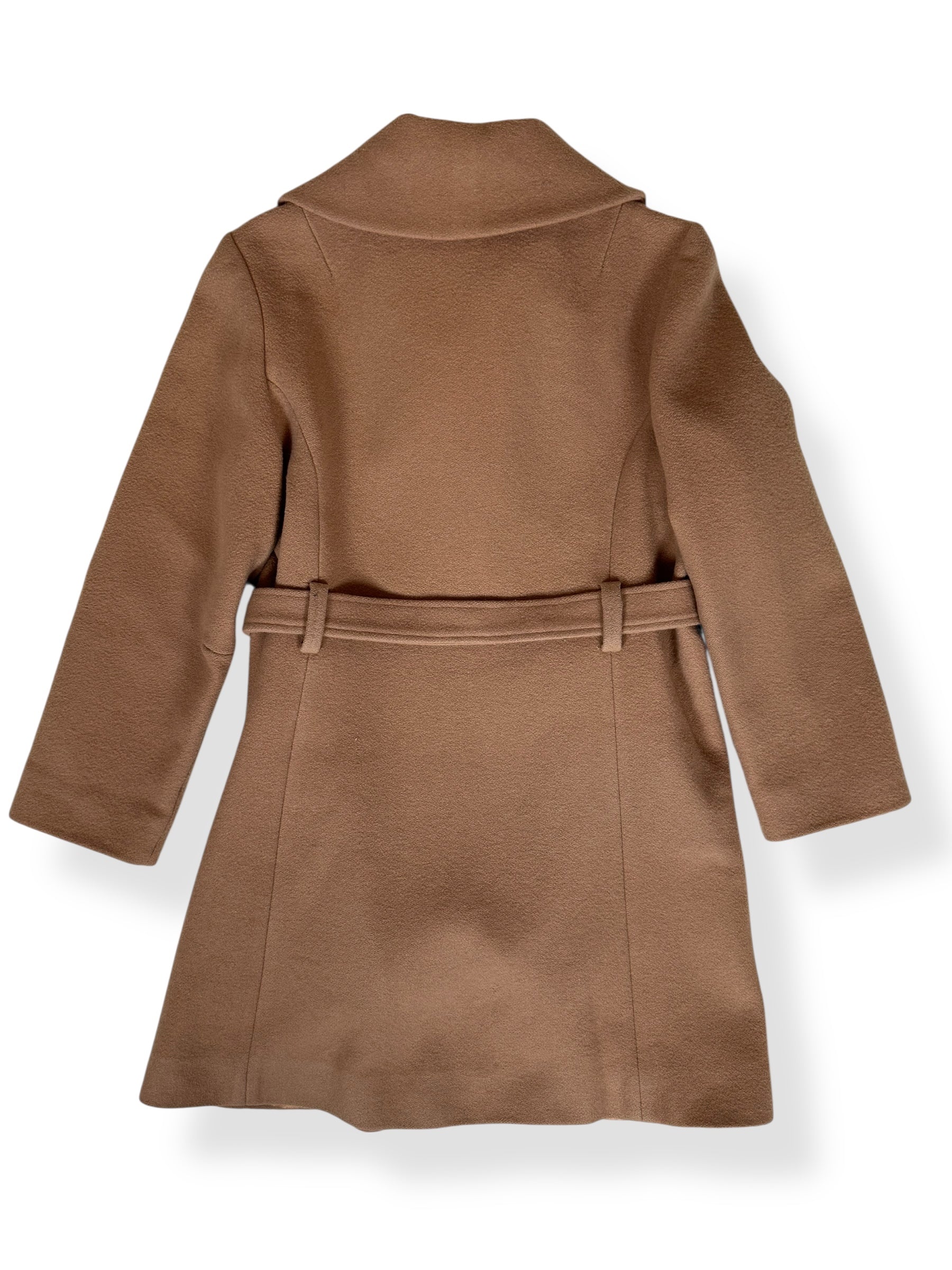 Back view of 1970s Camel Coat S-M