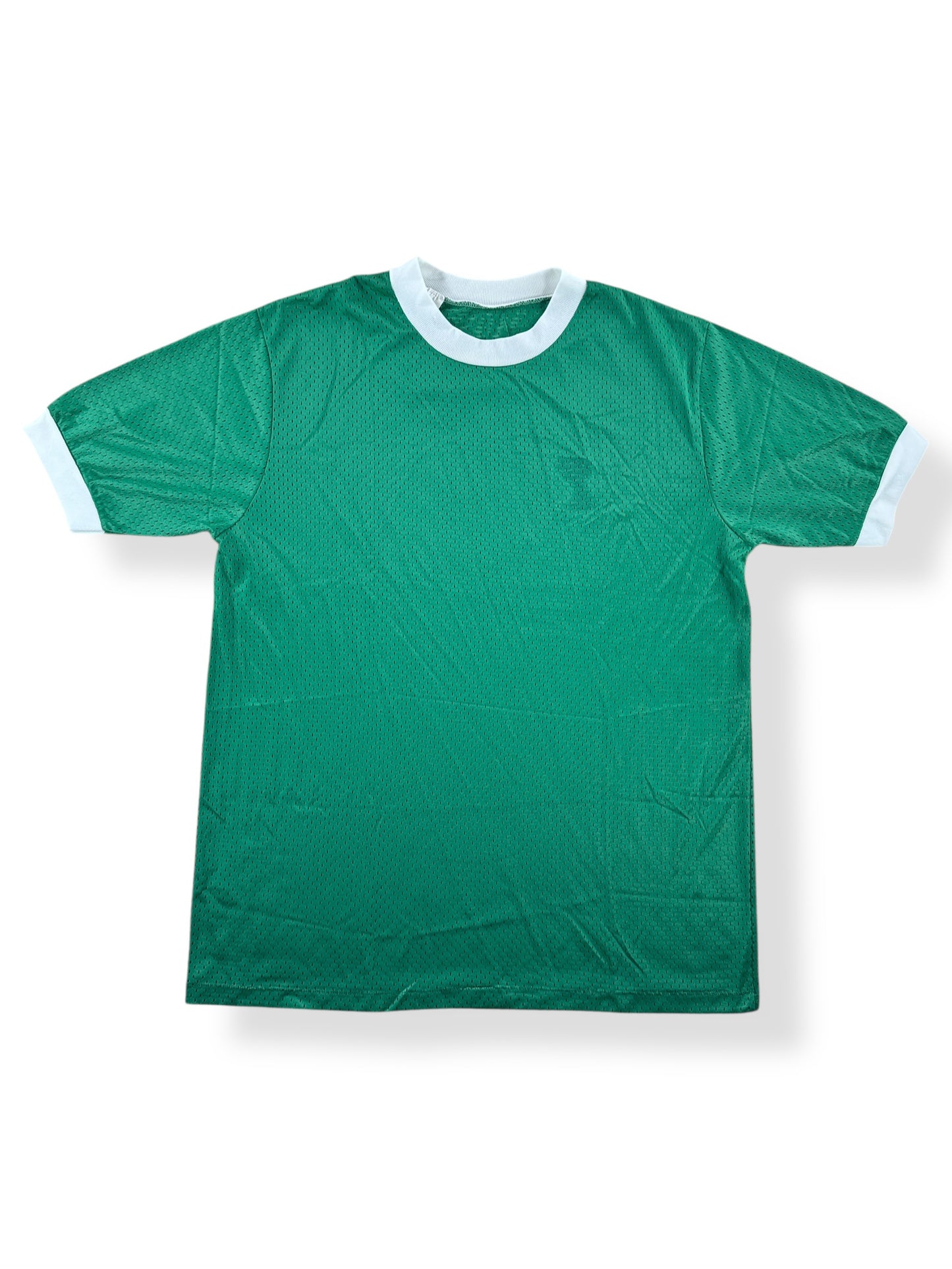 Front of Vintage Kelly Green Ringer Jersey SZ L