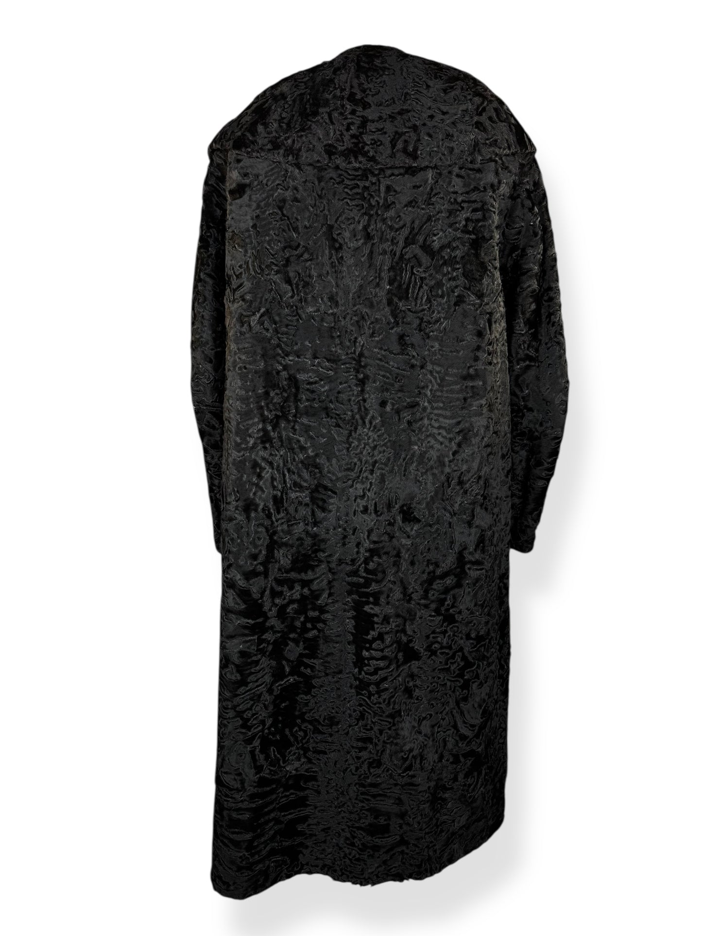 1950s J. Braham Lamb's Fur Coat L-XL