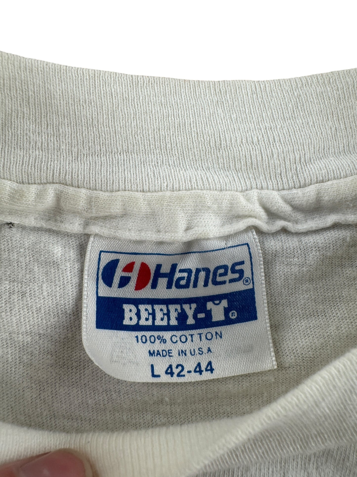 Tag on Vintage Indiana Jones Last Crusade Tee SZ L (Fits M)