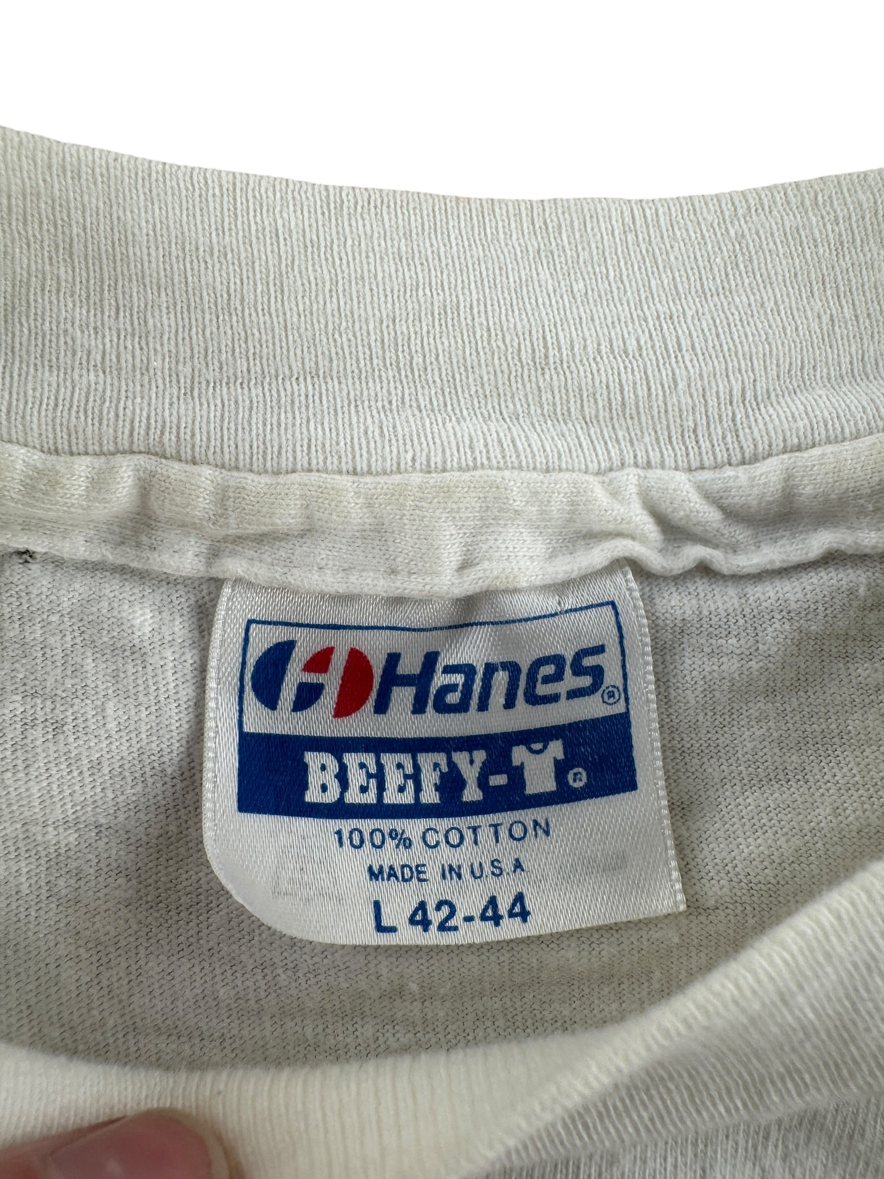 Tag on Vintage Indiana Jones Last Crusade Tee SZ L (Fits M)