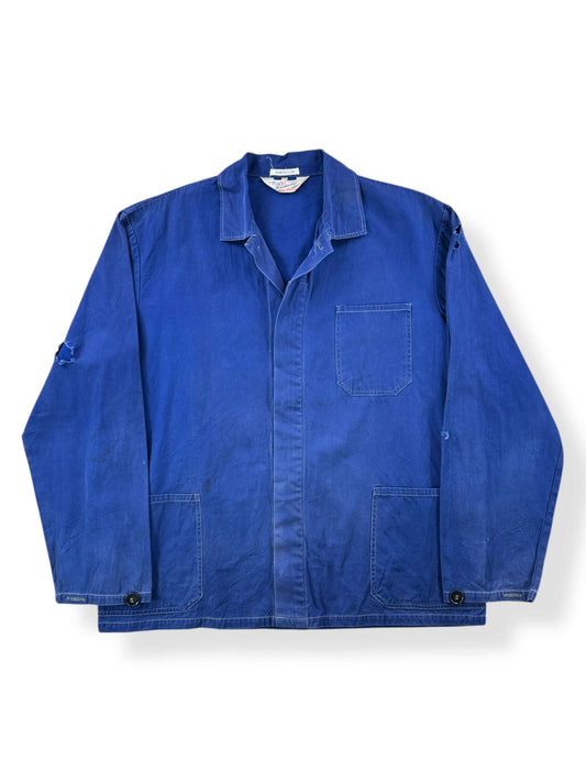 Front of Vintage Friendship Brand French Chore Coat SZ L