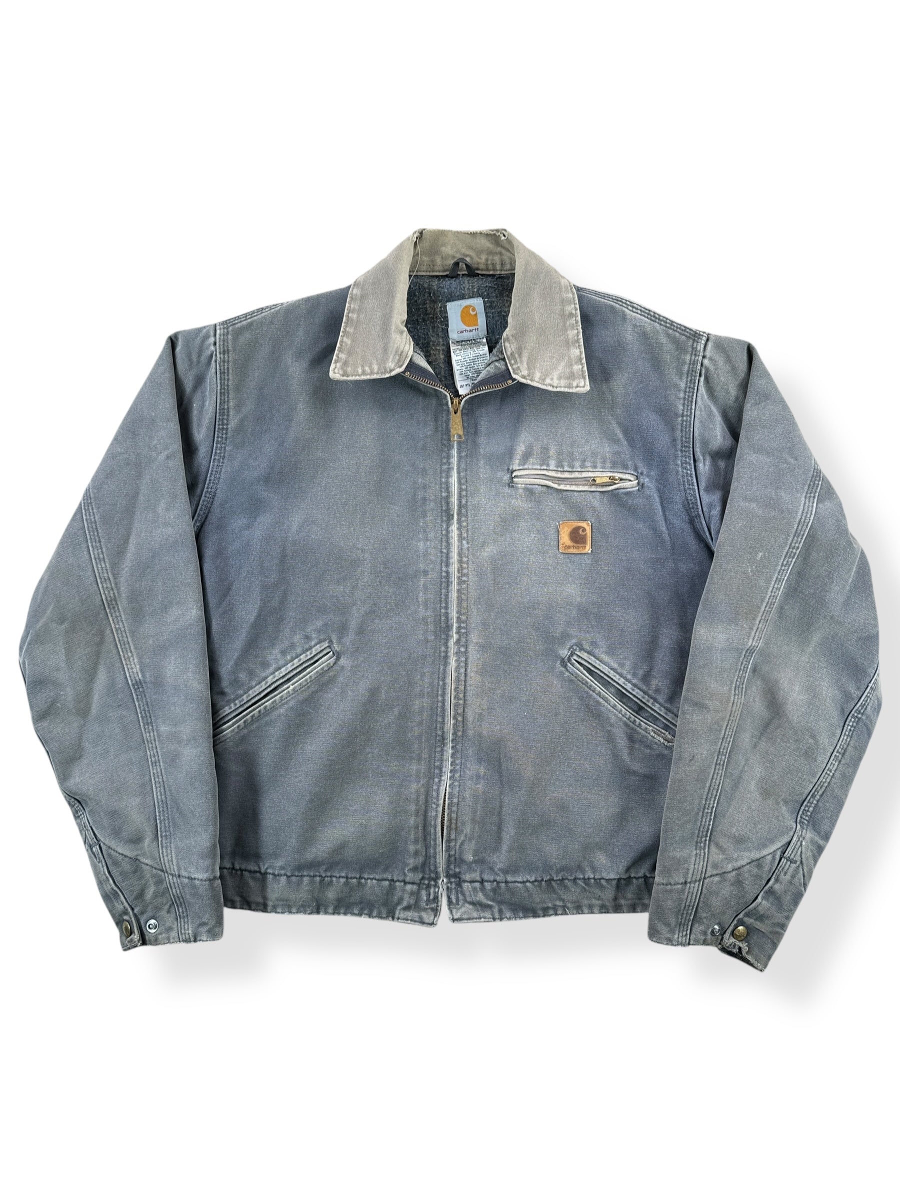 Front of Vintage Carhartt J97 PTL Detroit Jacket SZ M