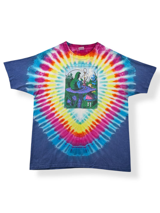 Front of Vintage Alice in Wonderland Tee SZ XL