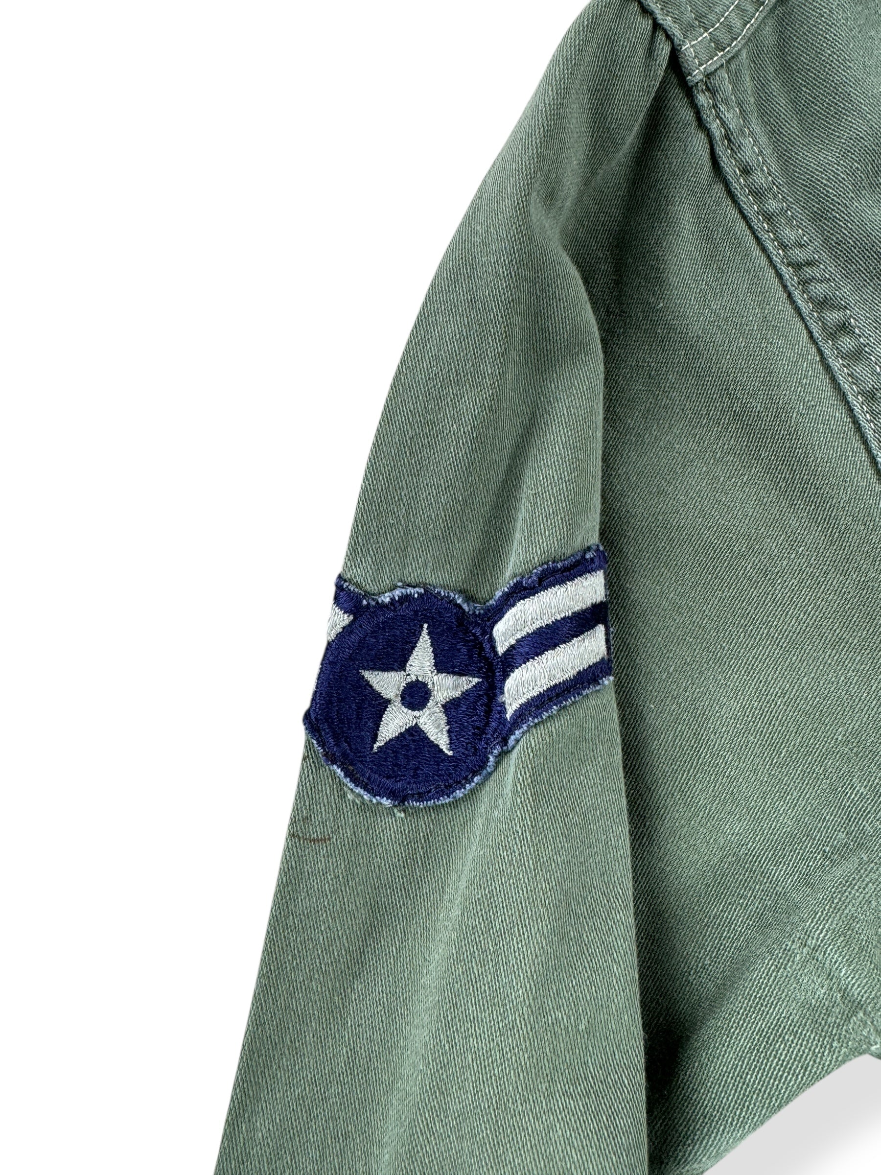 Patch on Vintage 13 Star Military Top SZ M