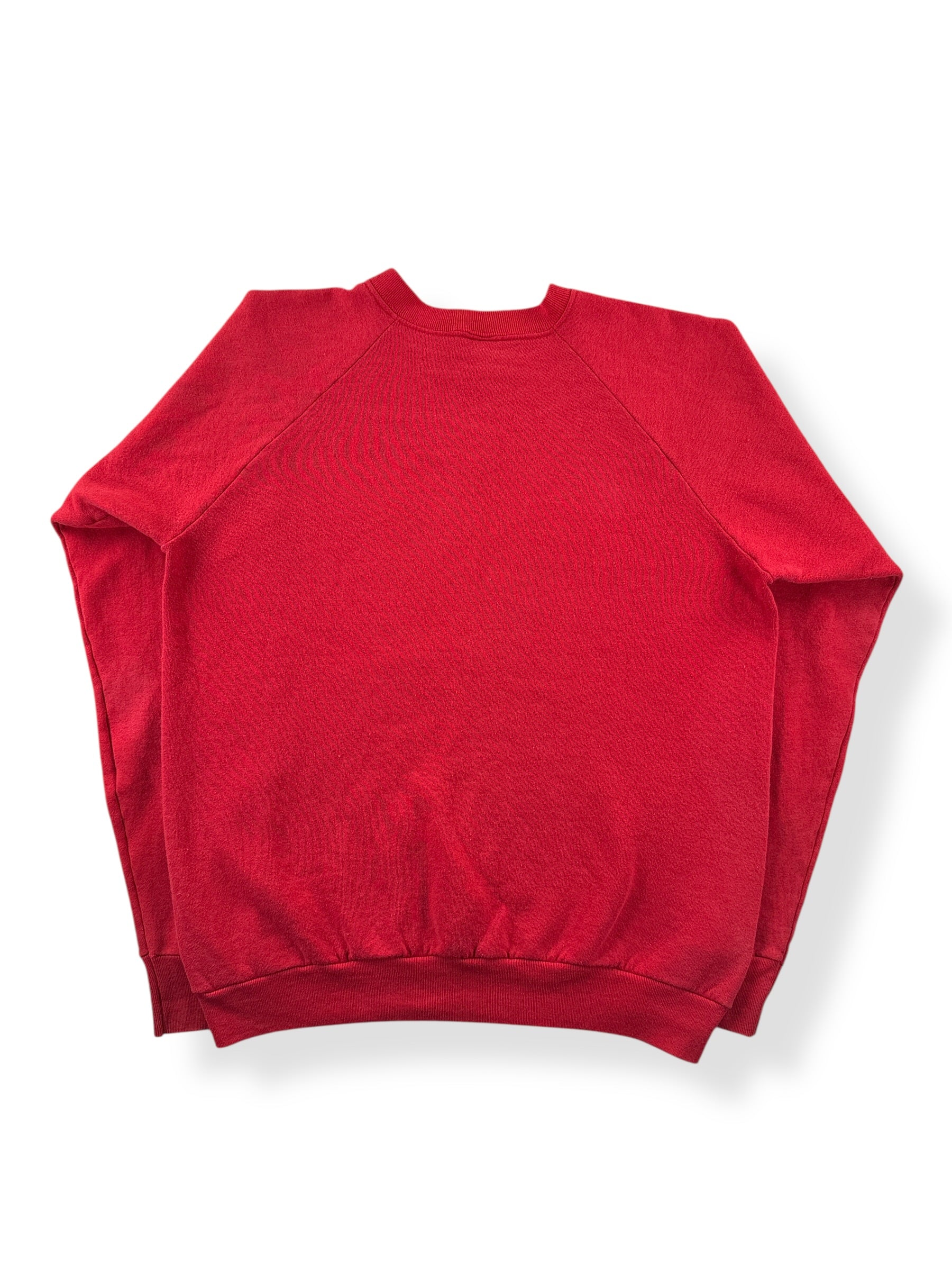 Back of Vintage Red Screen Stars Marlboro Crewneck SZ XL (Fits M)
